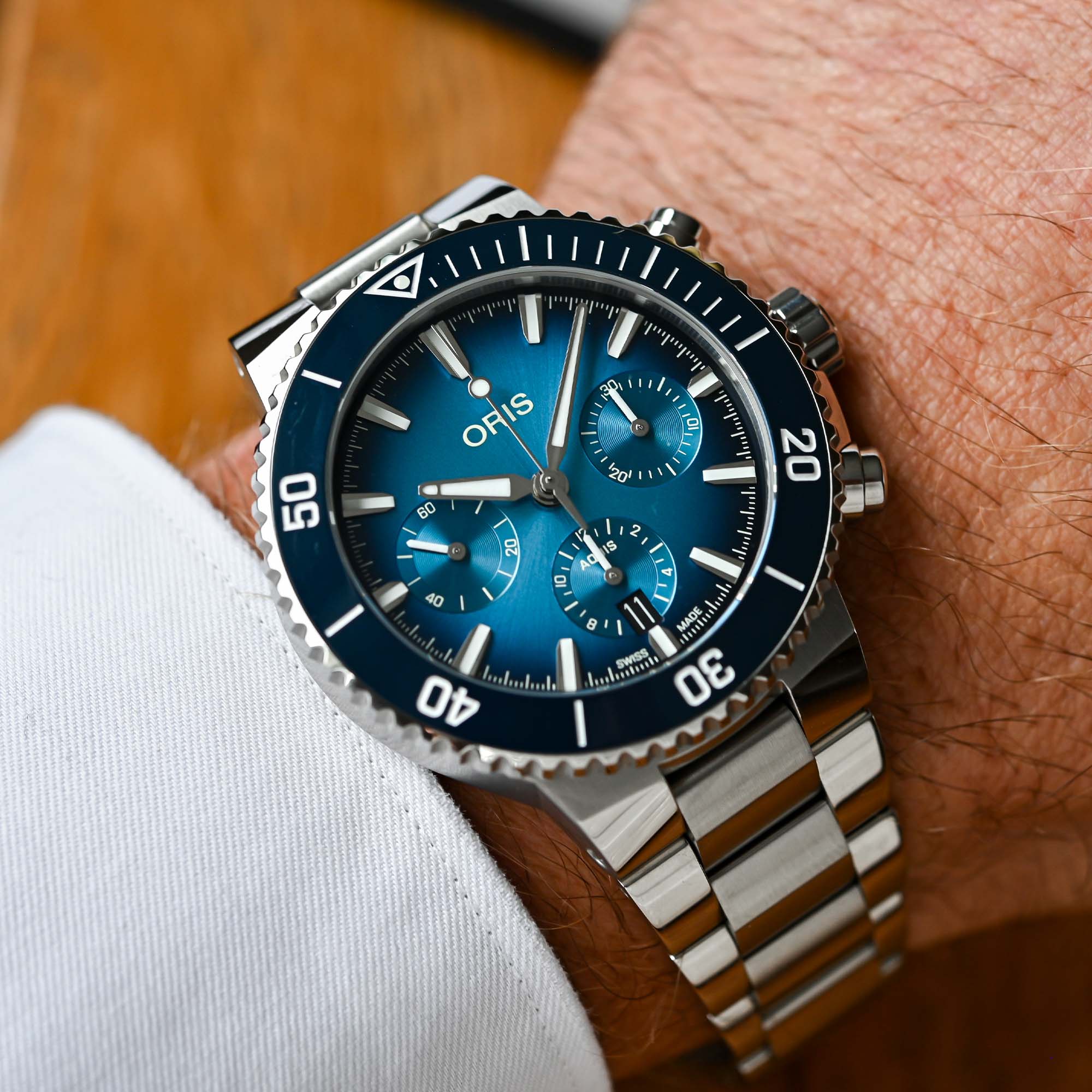 Review Oris Aquis Chronograph 2024 update diving watch - 12 Review Oris Aquis Chronograph 2024 update diving watch - 12
