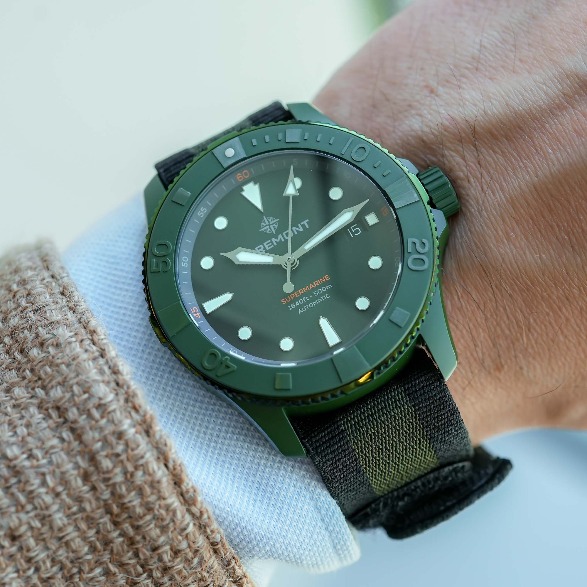 Bremont Supermarine 500m Ceramic Jungle Green review - 10 Bremont Supermarine 500m Ceramic Jungle Green review - 10
