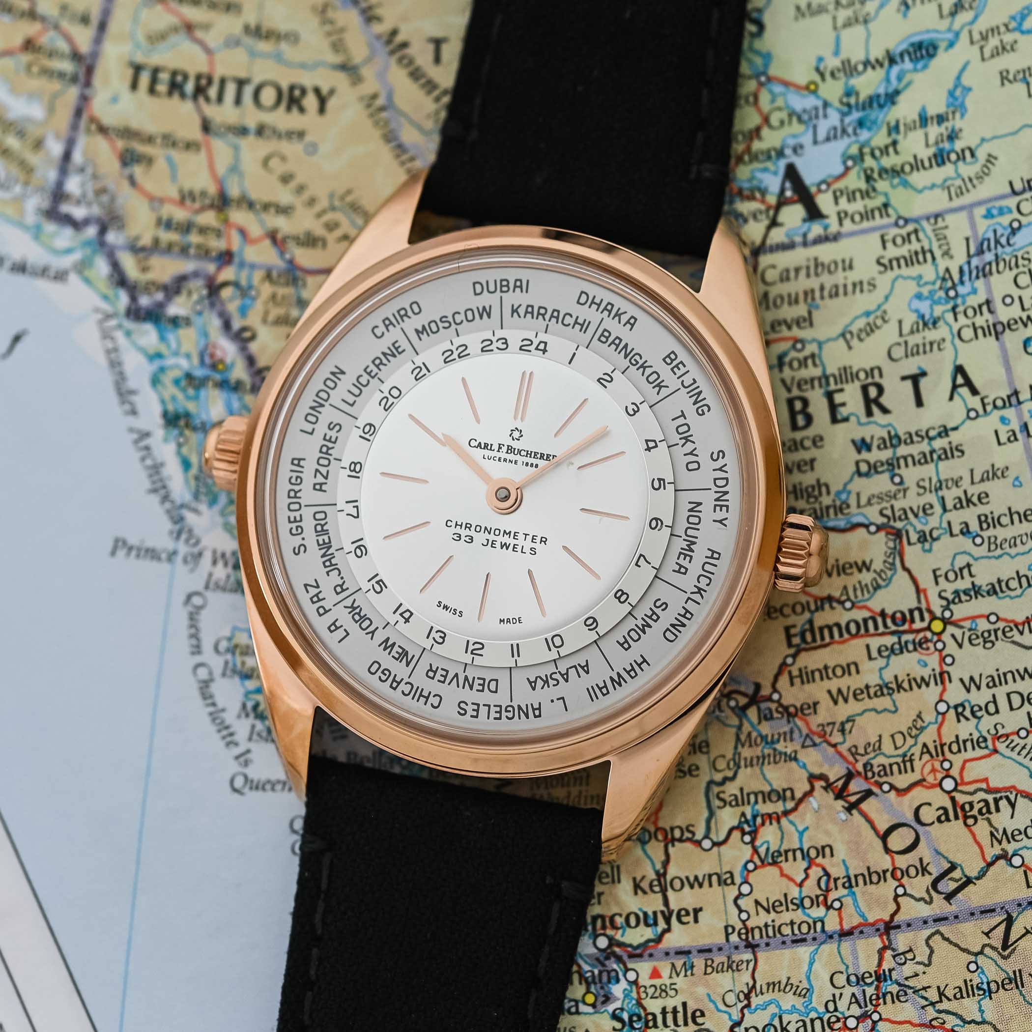 Carl F Bucherer Heritage Worldtimer Peripheral Rotor Review - 13 Carl F Bucherer Heritage Worldtimer Peripheral Rotor Review - 13