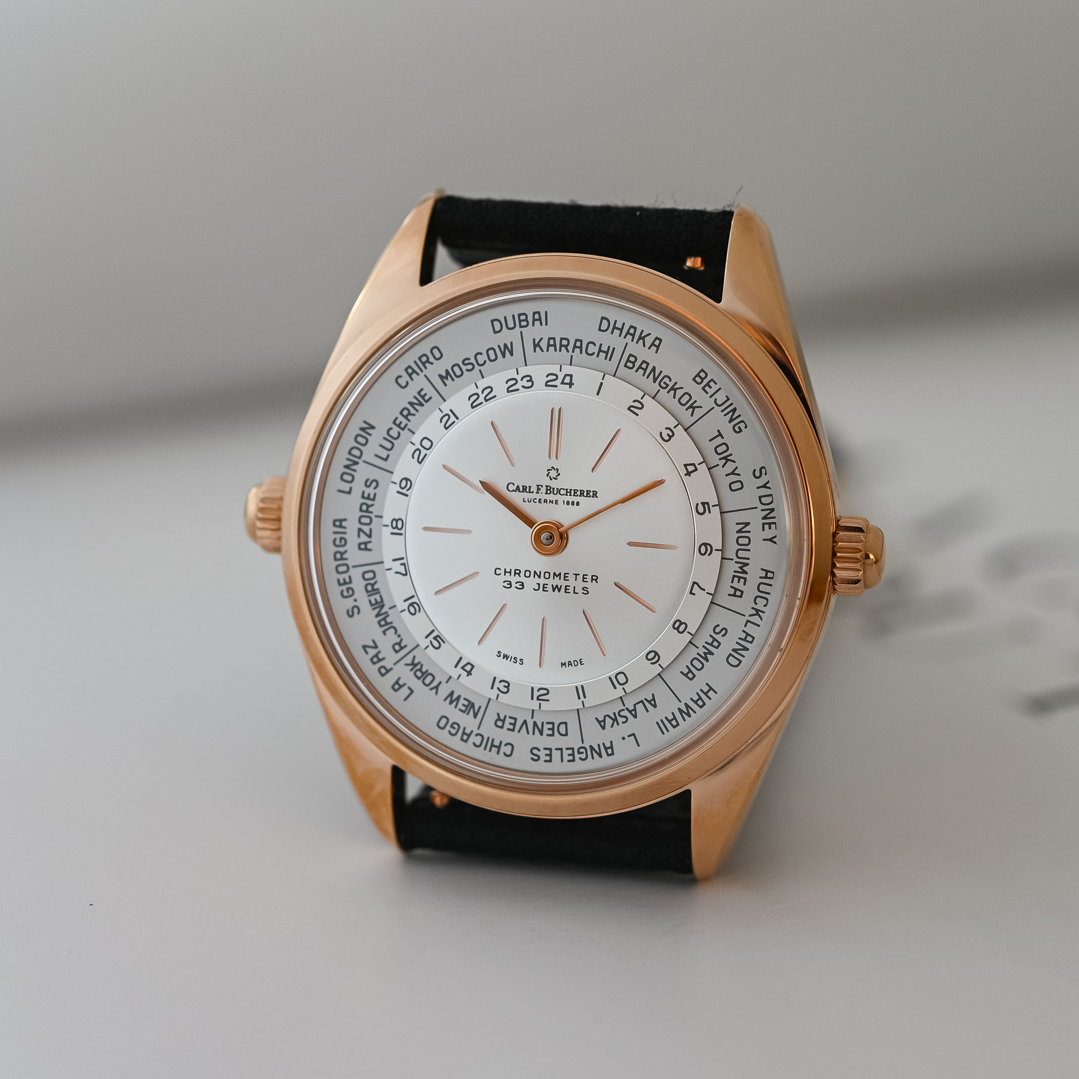 Carl F Bucherer Heritage Worldtimer Peripheral Rotor Review - 7 Carl F Bucherer Heritage Worldtimer Peripheral Rotor Review - 7