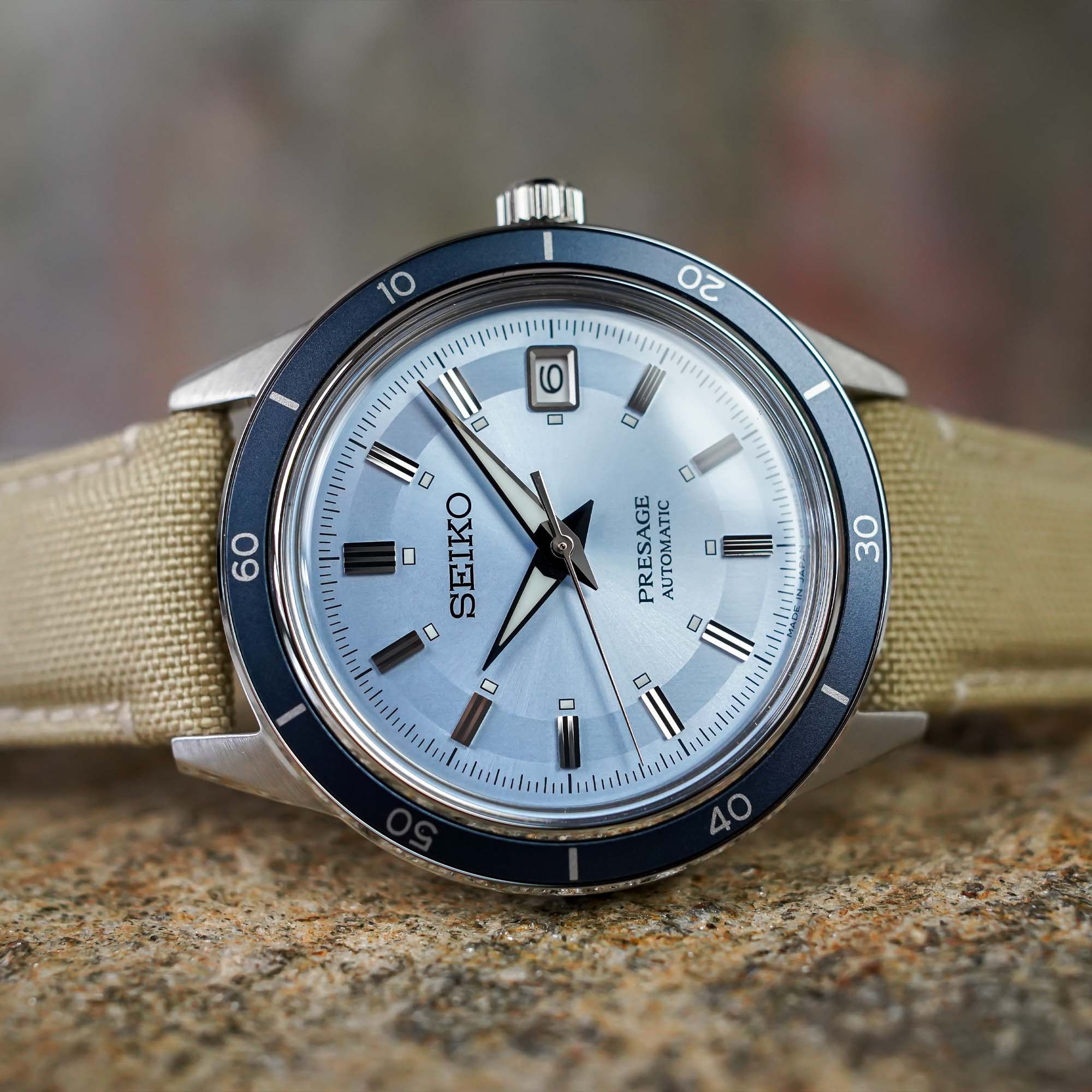 Seiko Presage Style 60s Europe Limited Edition Ice Blue SRPL19 - review - 9 Seiko Presage Style 60s Europe Limited Edition Ice Blue SRPL19 - review - 9