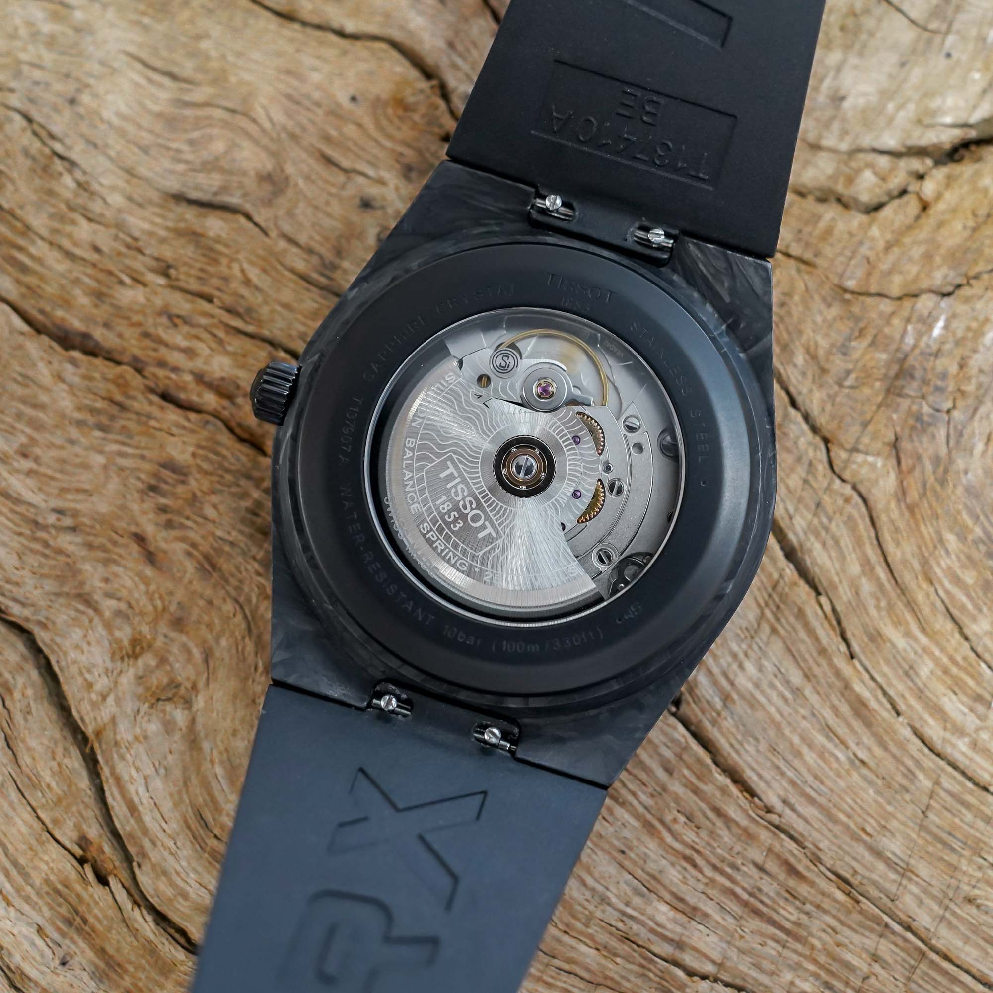 Tissot PRX Forged Carbon - Tissot PRX 40 Powermatic 80 Forged Carbon video review - 8 Tissot PRX Forged Carbon - Tissot PRX 40 Powermatic 80 Forged Carbon video review - 8