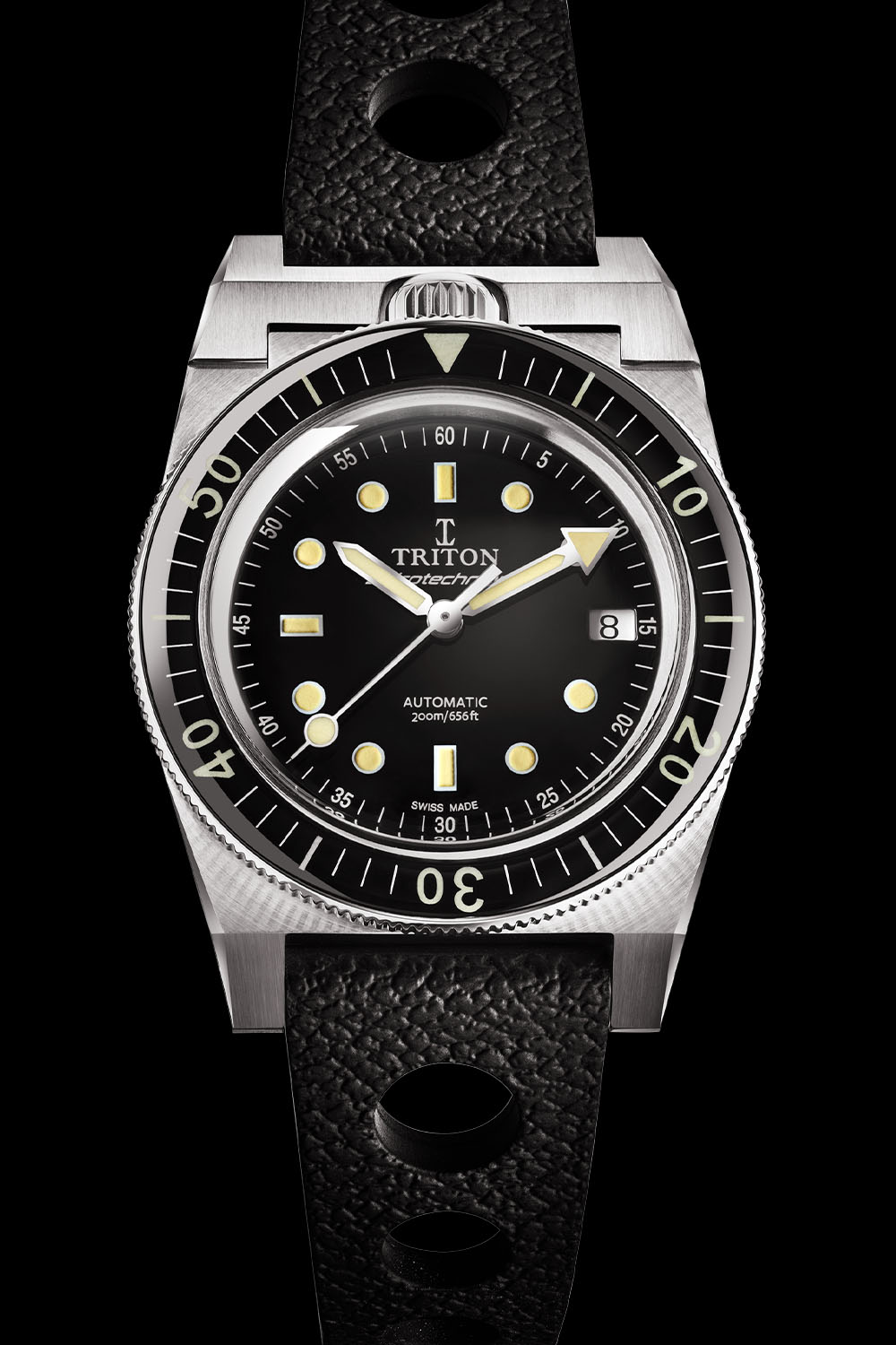 Triton Spirotechnique 2024 Re-Edition Dive Watch Cousteau - 9 Triton Spirotechnique 2024 Re-Edition Dive Watch Cousteau - 9