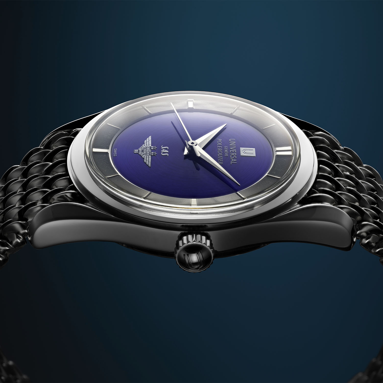 70th Anniversary Universal Geneve Polerouter SAS Tribute Watches - 3 70th Anniversary Universal Geneve Polerouter SAS Tribute Watches - 3