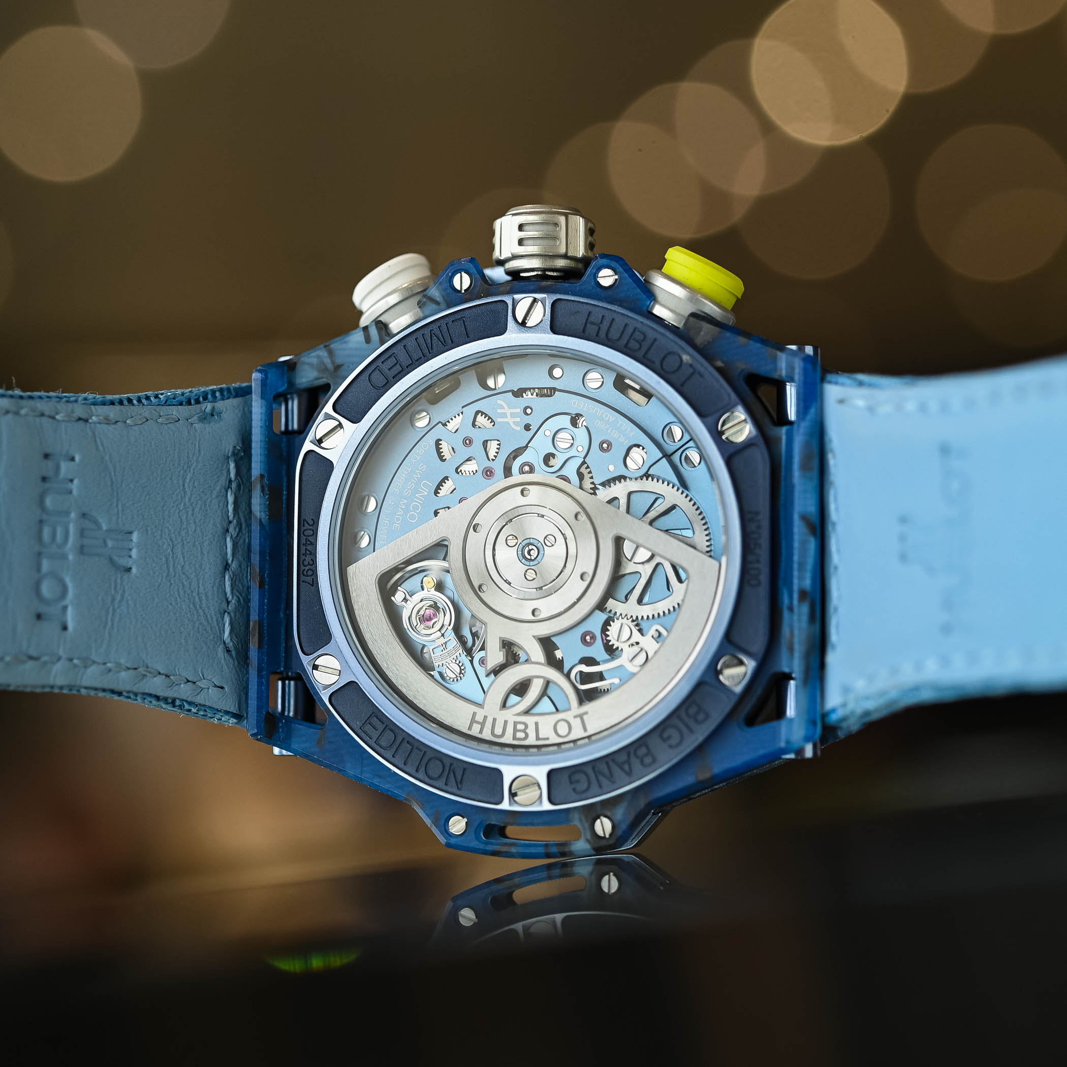 Hublot Big Bang Unico Novak Djokovic Limited edition made from recycled polos and racket - review - 1 Hublot Big Bang Unico Novak Djokovic Limited edition made from recycled polos and racket - review - 1
