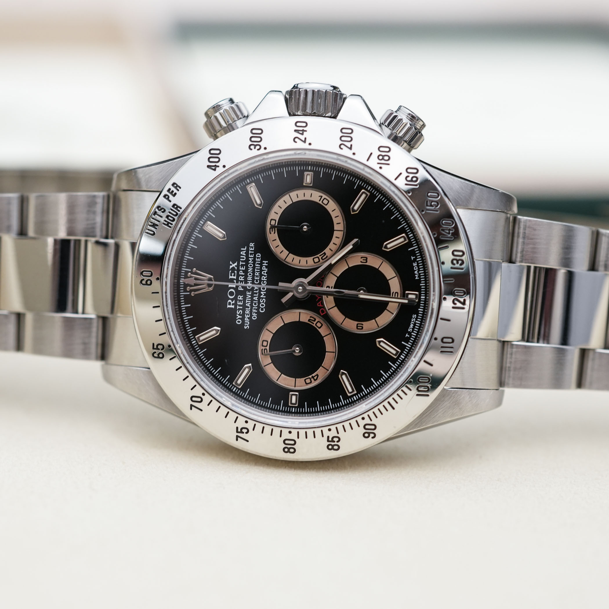 Rolex Daytona 16520 steel automatic zenith el primero movement - patrizzi dial - 3 Rolex Daytona 16520 steel automatic zenith el primero movement - patrizzi dial - 3