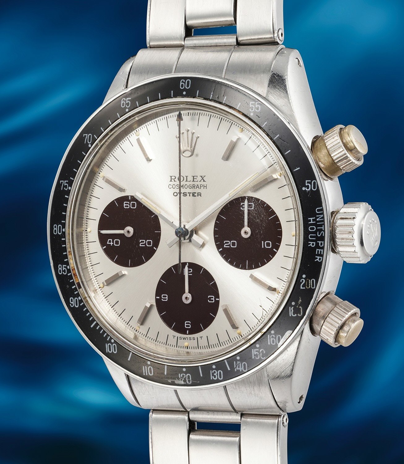 Rolex Daytona 6240 screwed pushers black bezel - 1 Rolex Daytona 6240 screwed pushers black bezel - 1