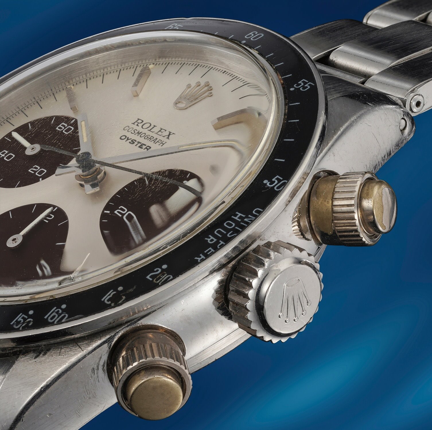 Rolex Daytona 6240 screwed pushers black bezel - 2 Rolex Daytona 6240 screwed pushers black bezel - 2