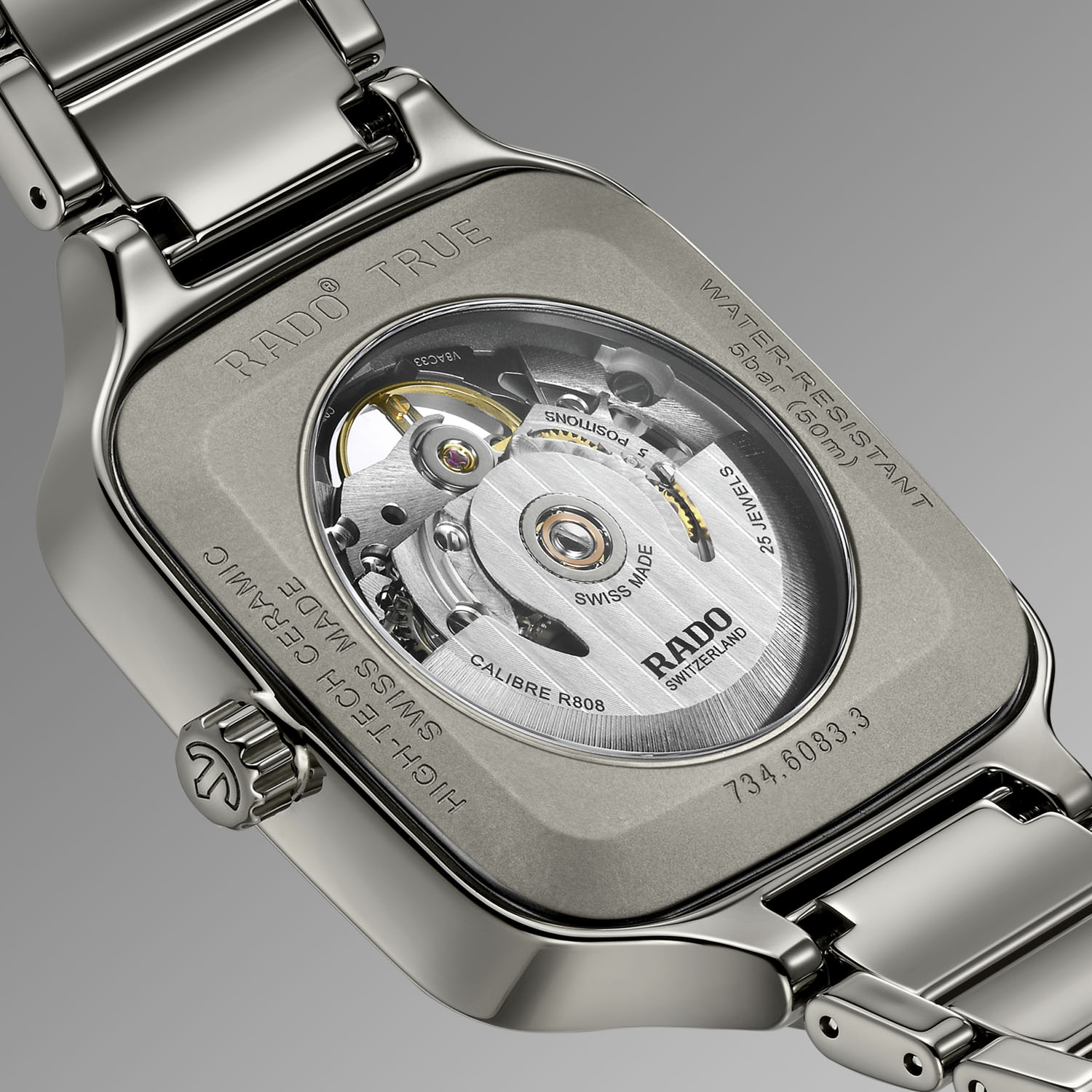 2025 Rado True Square Skeleton Matte plasma high-tech ceramic - 6 2025 Rado True Square Skeleton Matte plasma high-tech ceramic - 6