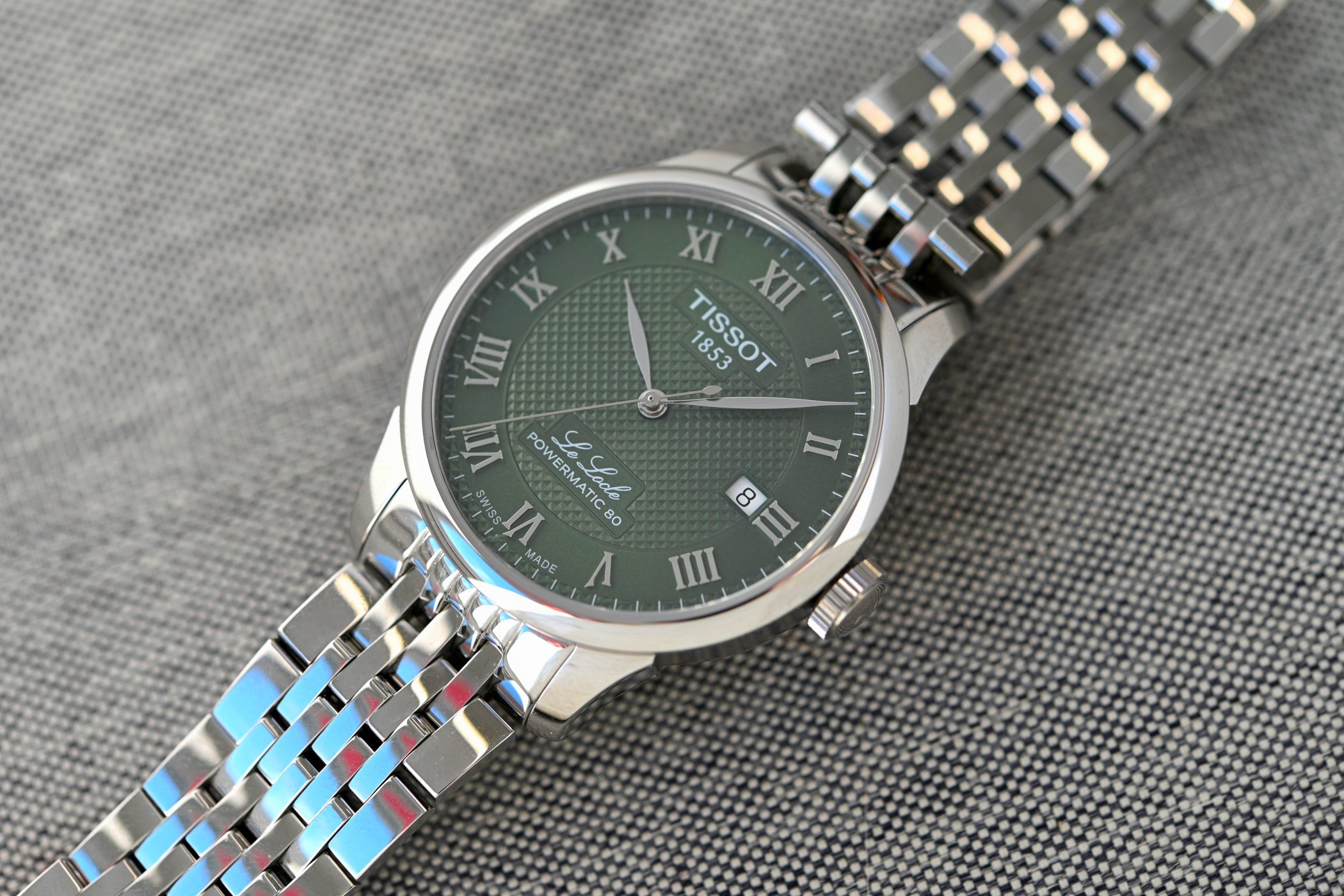 2025 Tissot Le Locle 39mm COSC Powermatic 80 Green - 2 2025 Tissot Le Locle 39mm COSC Powermatic 80 Green - 2