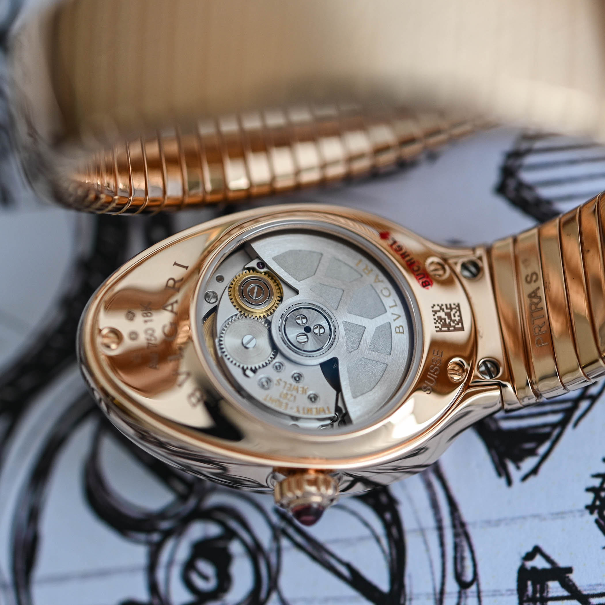 Bulgari BVS100 Lady Solotempo Automatic Debuts inside the Iconic Serpenti 11 Bulgari BVS100 Lady Solotempo Automatic Debuts inside the Iconic Serpenti 11