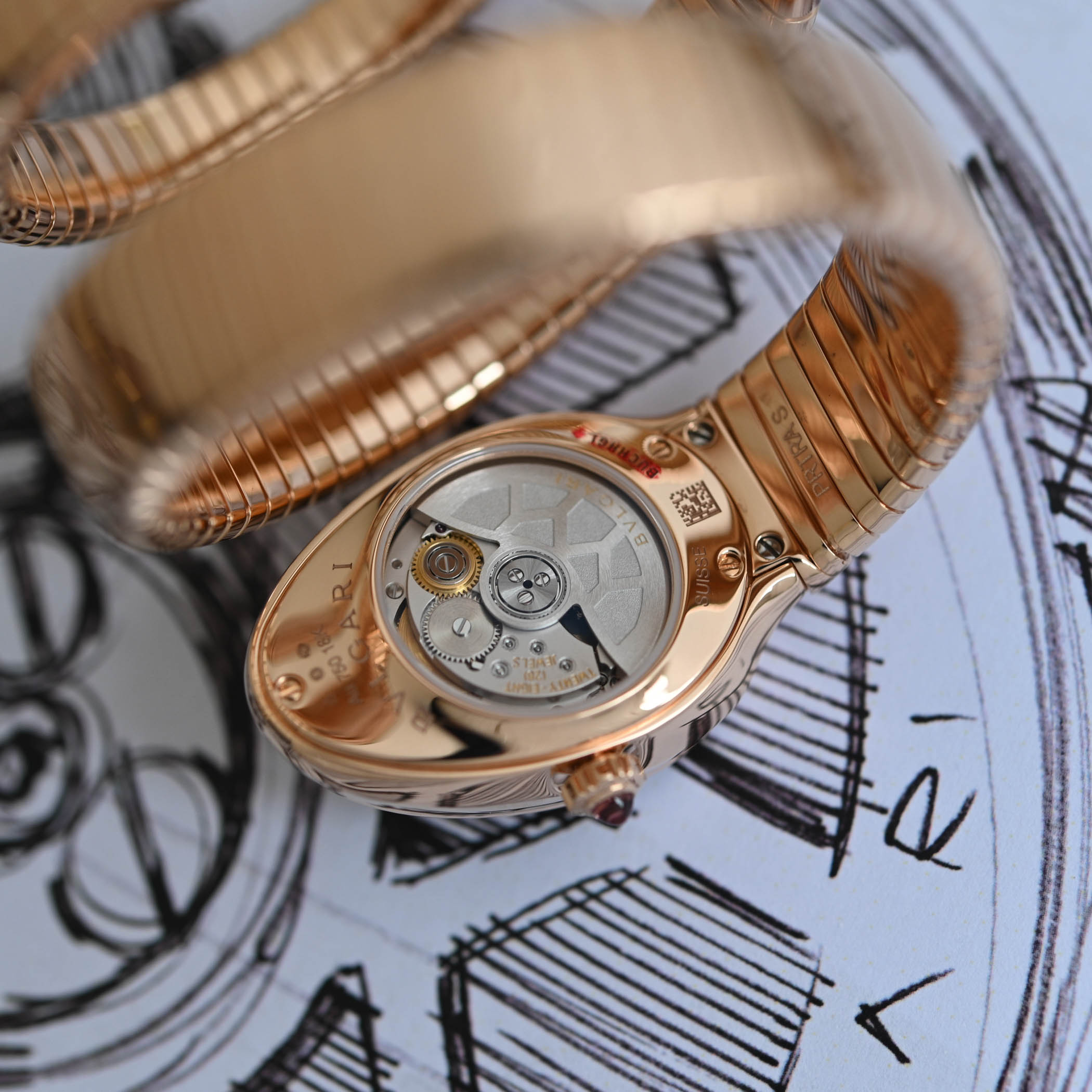 Bulgari BVS100 Lady Solotempo Automatic Debuts inside the Iconic Serpenti 3 Bulgari BVS100 Lady Solotempo Automatic Debuts inside the Iconic Serpenti 3