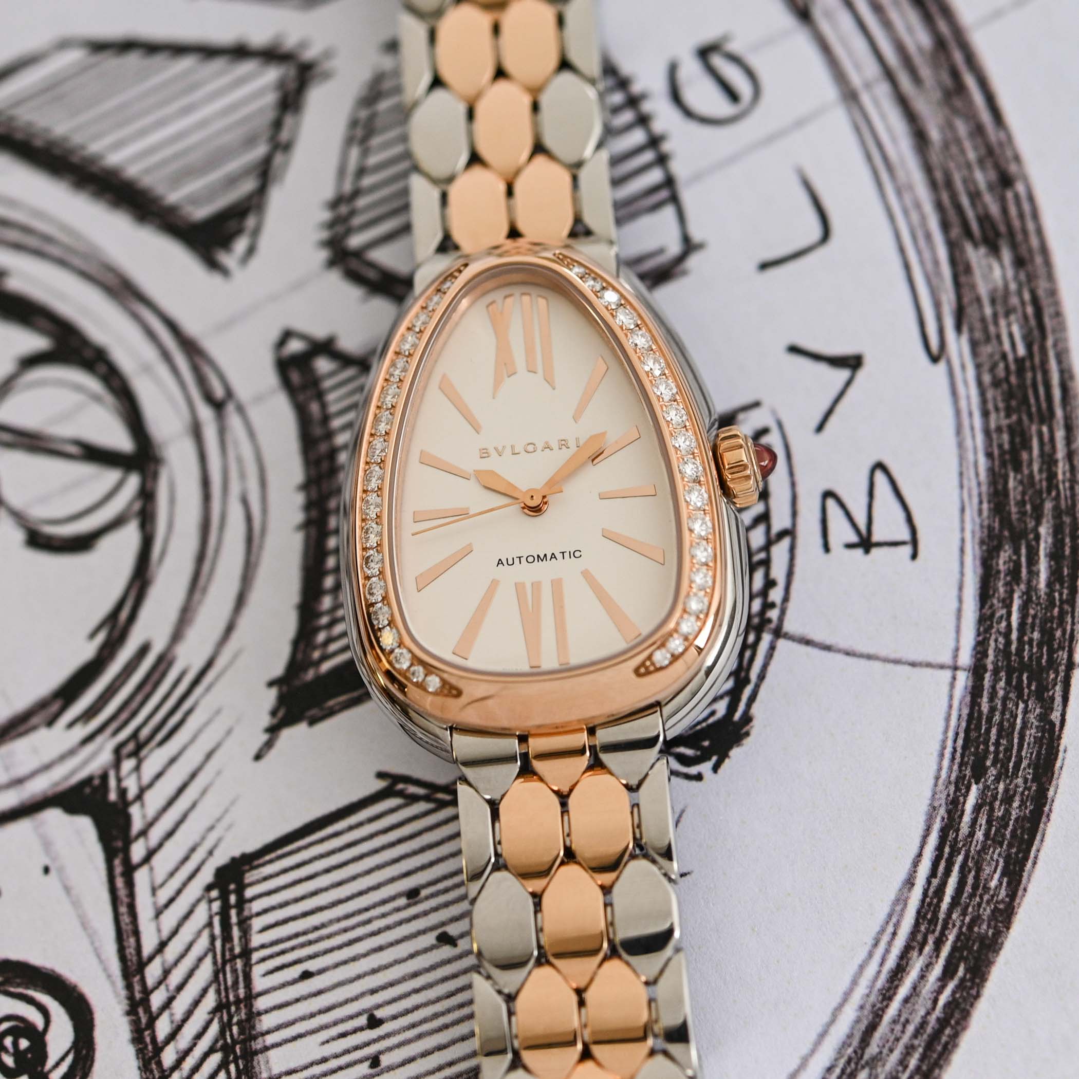 Bulgari BVS100 Lady Solotempo Automatic Debuts inside the Iconic Serpenti 6 Bulgari BVS100 Lady Solotempo Automatic Debuts inside the Iconic Serpenti 6