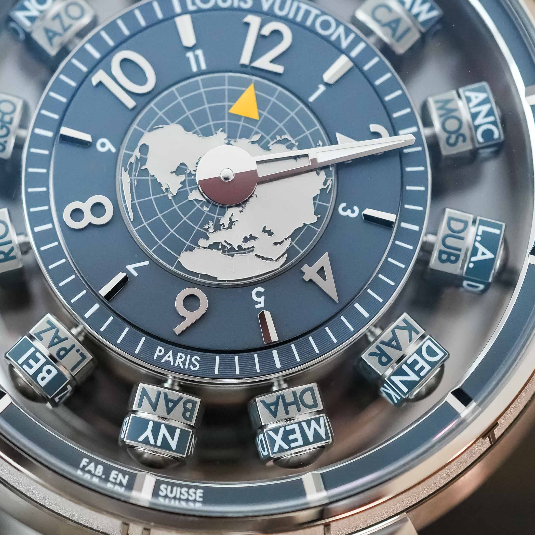 Louis Vuitton Tambour Taiko Spin Time Antipode worldtime 2025 review - 3 Louis Vuitton Tambour Taiko Spin Time Antipode worldtime 2025 review - 3