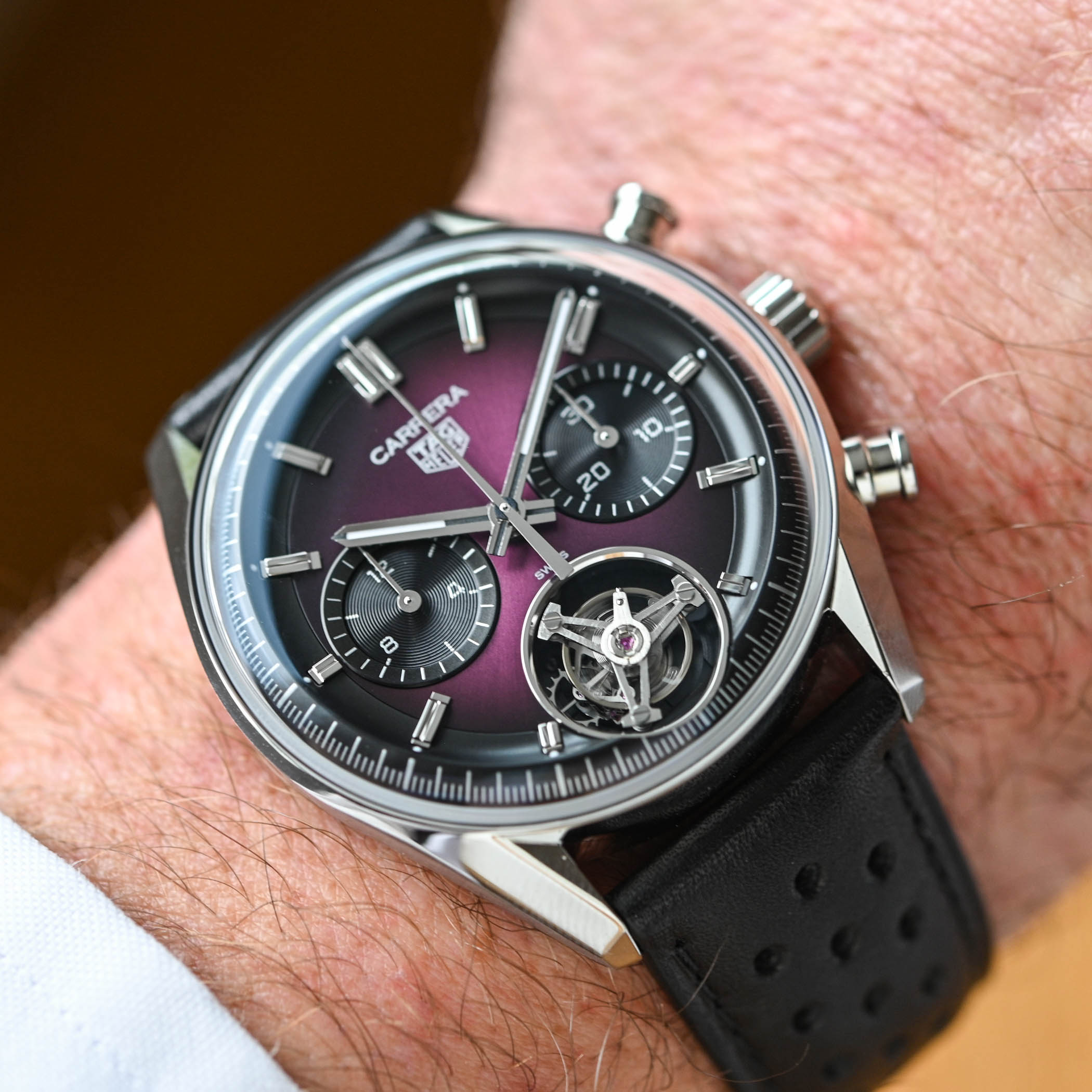 TAG Heuer Carrera Glassbox Purple Editions review - 2 TAG Heuer Carrera Glassbox Purple Editions review - 2