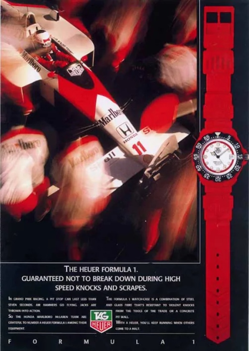 TAG Heuer Formula 1 Chronograph 1990 TAG Heuer Formula 1 Chronograph 1990
