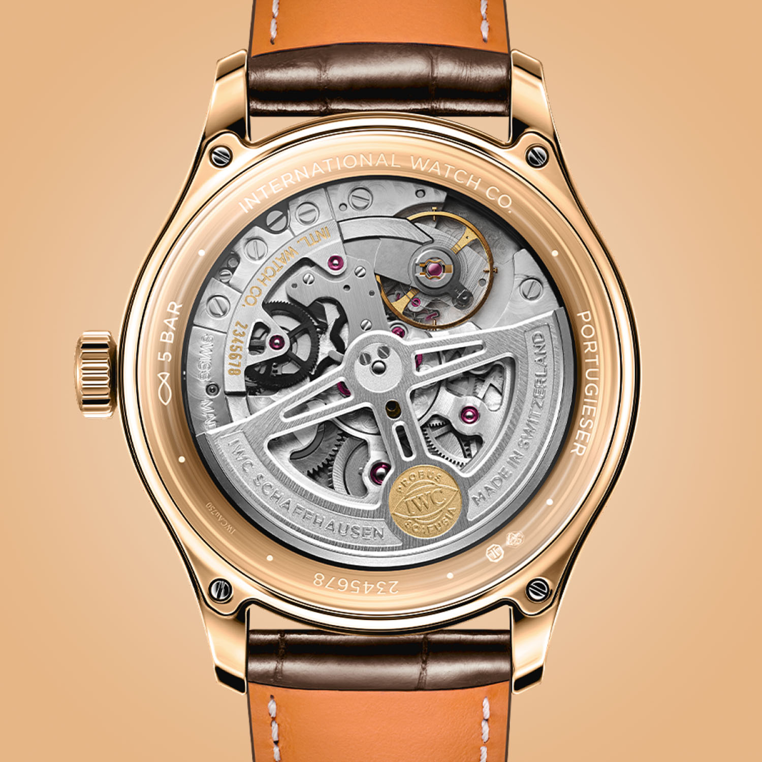 new 2025 IWC Portugieser 40 Automatic Red Gold Silver Dial IW358404 - 2 new 2025 IWC Portugieser 40 Automatic Red Gold Silver Dial IW358404 - 2