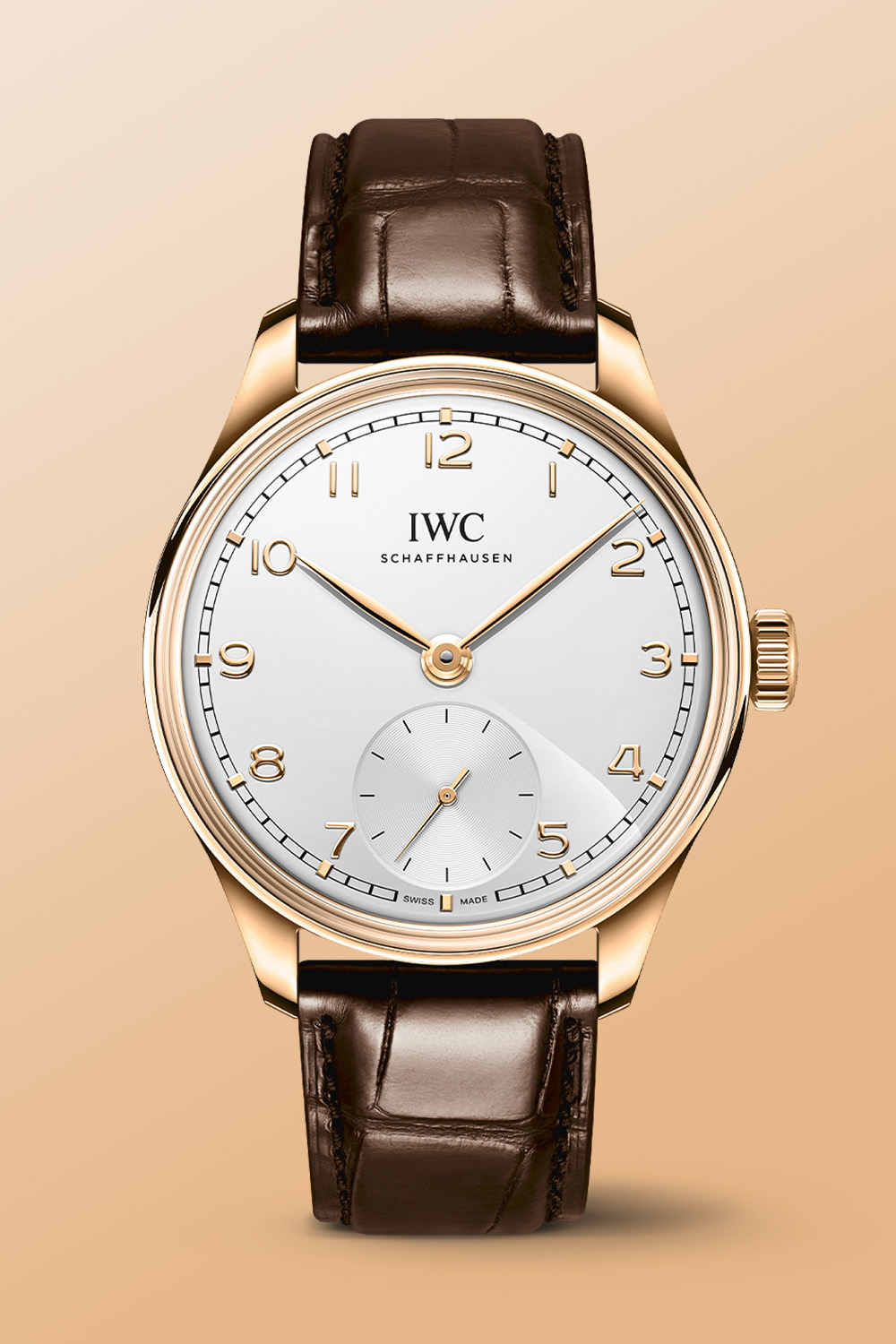new 2025 IWC Portugieser 40 Automatic Red Gold Silver Dial IW358404 - 3 new 2025 IWC Portugieser 40 Automatic Red Gold Silver Dial IW358404 - 3