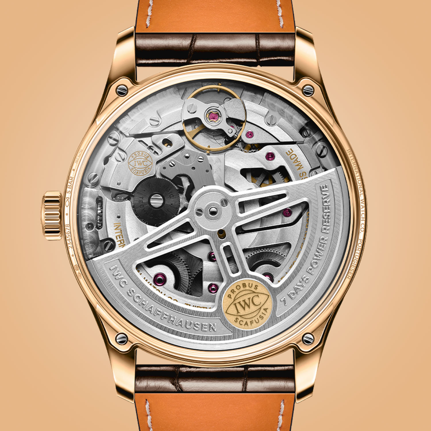 new 2025 IWC Portugieser 42 Automatic Red Gold Silver Dial IW501706 - 1 new 2025 IWC Portugieser 42 Automatic Red Gold Silver Dial IW501706 - 1