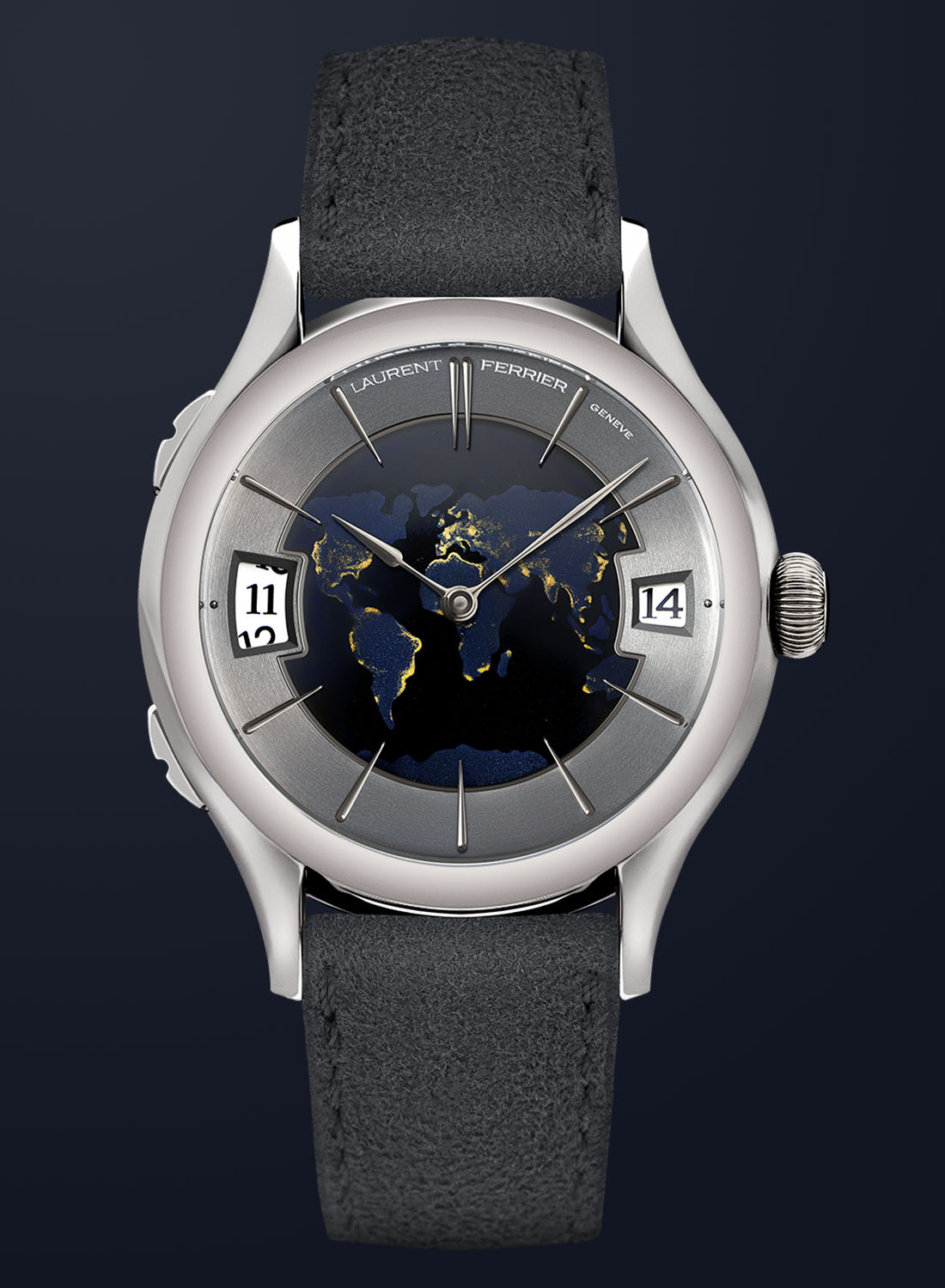 2025 Laurent Ferrier Classic Traveller Globe Night Blue - 6 2025 Laurent Ferrier Classic Traveller Globe Night Blue - 6