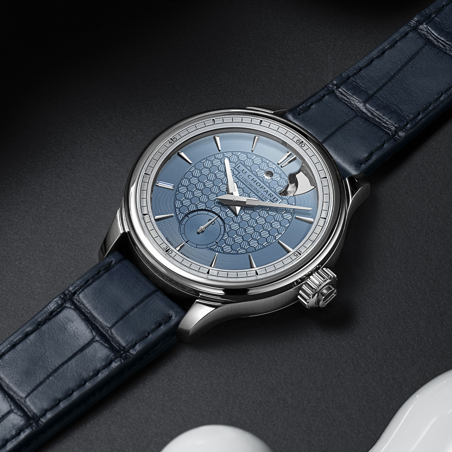 Bucherer Exclusive-Chopard L.U.C Strike One-Ice Blue-1 Bucherer Exclusive-Chopard L.U.C Strike One-Ice Blue-1