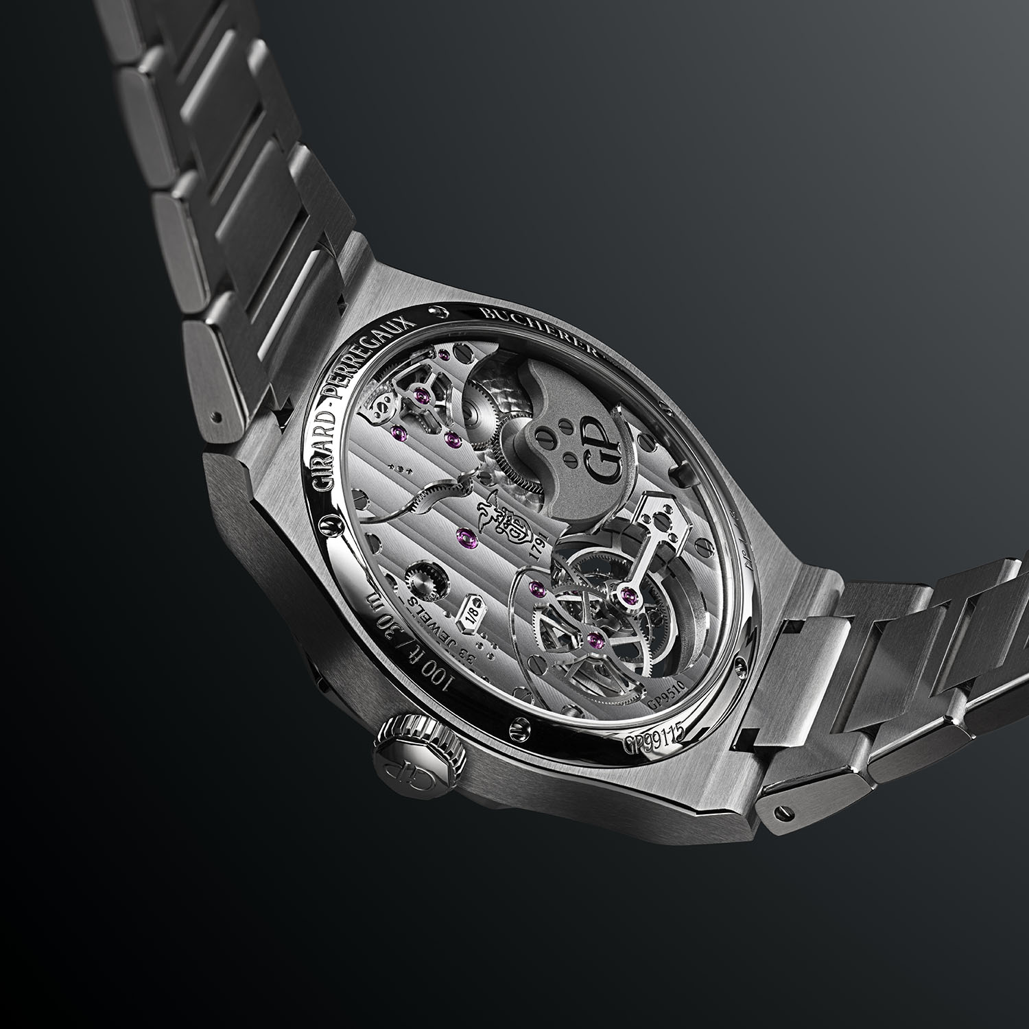 Bucherer Exclusive-Girard-Perregaux Laureato Tourbillon-1 Bucherer Exclusive-Girard-Perregaux Laureato Tourbillon-1