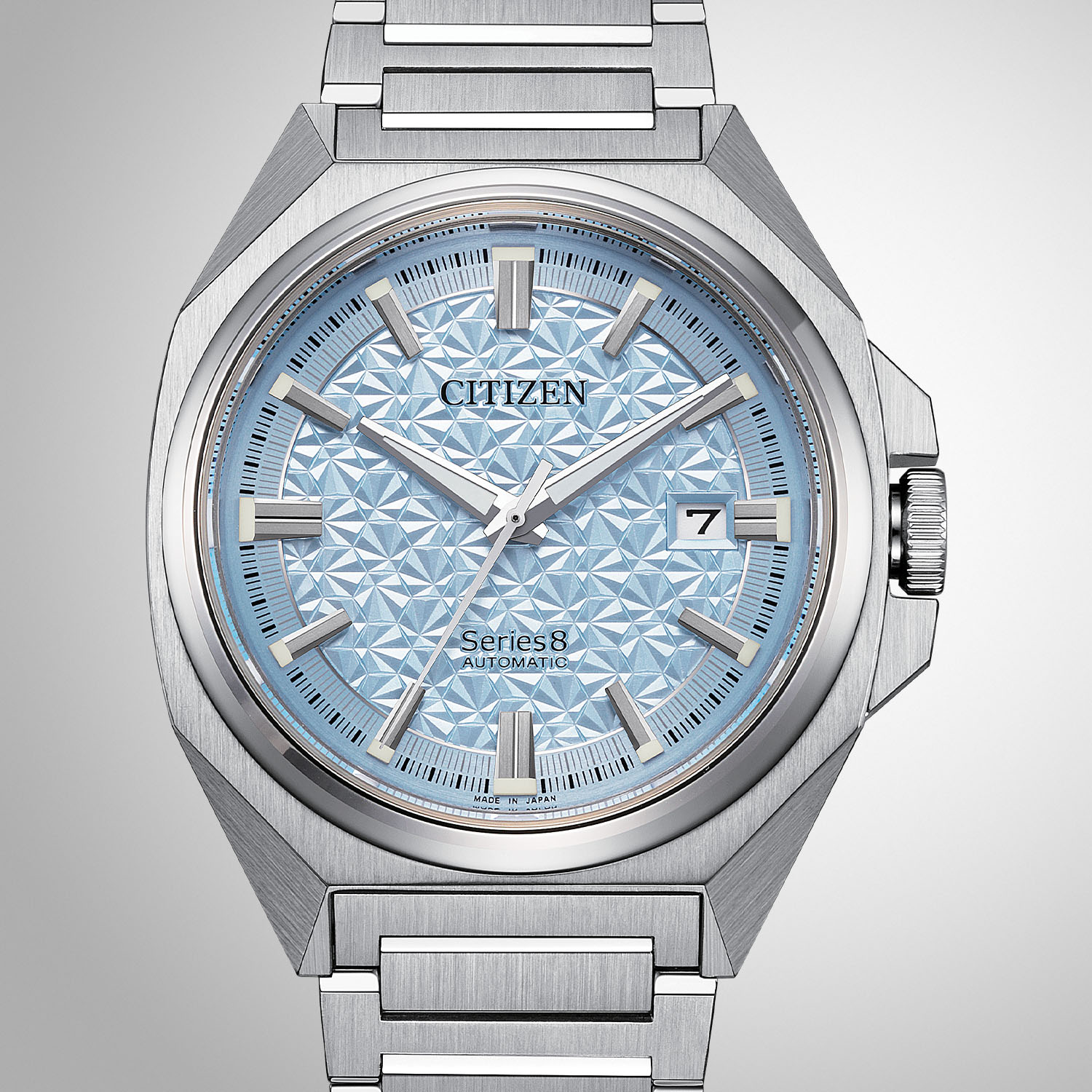 CITIZEN Series 8 831 Mechanical ice blue dial limited edition NB6051-59L - 3 CITIZEN Series 8 831 Mechanical ice blue dial limited edition NB6051-59L - 3