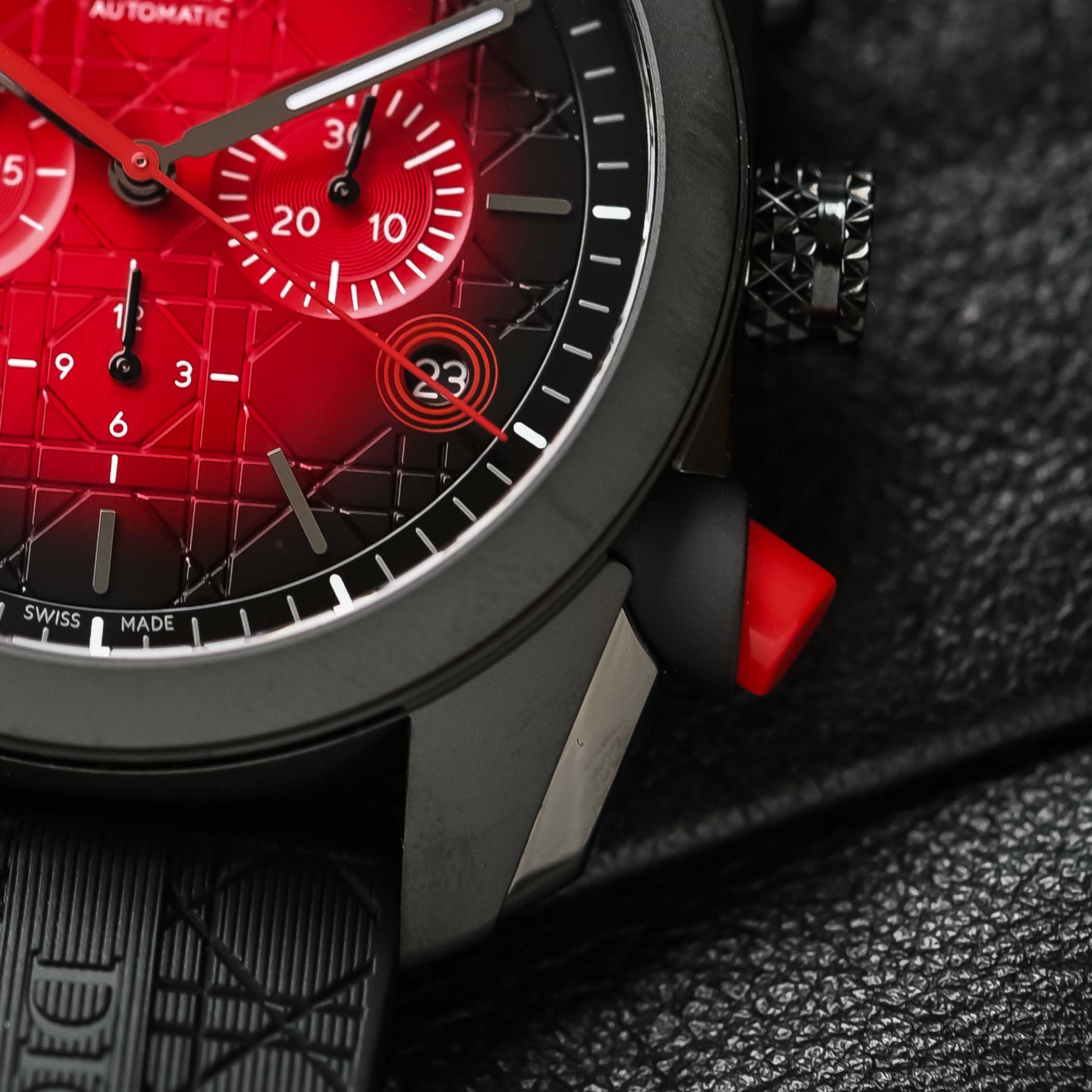 Dior Chiffre Rouge Chronograph Black Ultramatte Red Dial 2025 - Review - 1 Dior Chiffre Rouge Chronograph Black Ultramatte Red Dial 2025 - Review - 1
