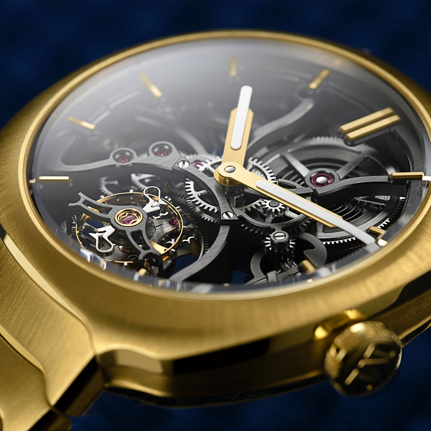 H Moser Cie Streamliner Tourbillon Skeleton Yellow Gold California Boutique exclusive - 7 H Moser Cie Streamliner Tourbillon Skeleton Yellow Gold California Boutique exclusive - 7