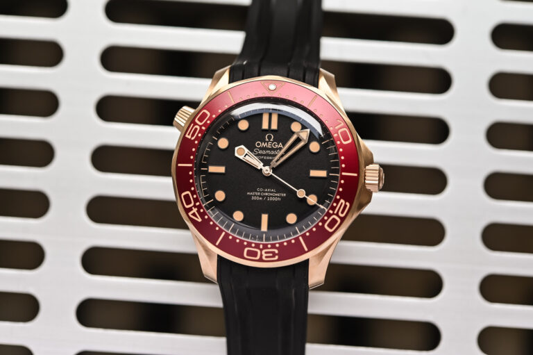 2025 Omega Seamaster Diver 300M Bronze Gold Burgundy