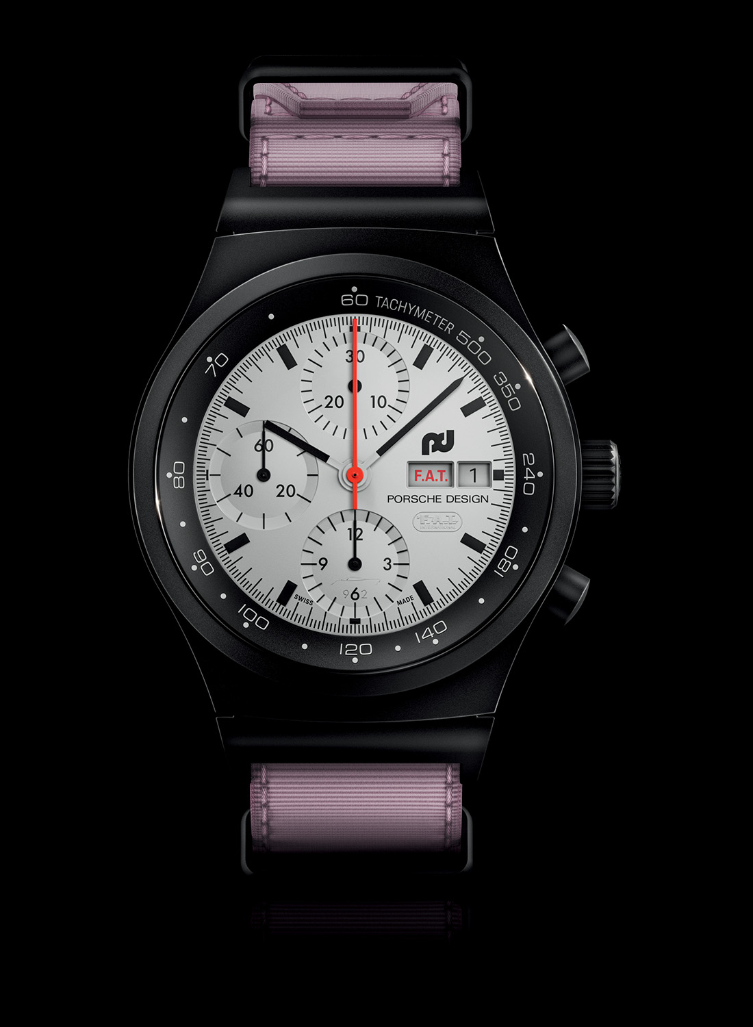 Porsche Design Chronograph 1 F.A.T. 2025 Edition Luminescent white dial - 11 Porsche Design Chronograph 1 F.A.T. 2025 Edition Luminescent white dial - 11