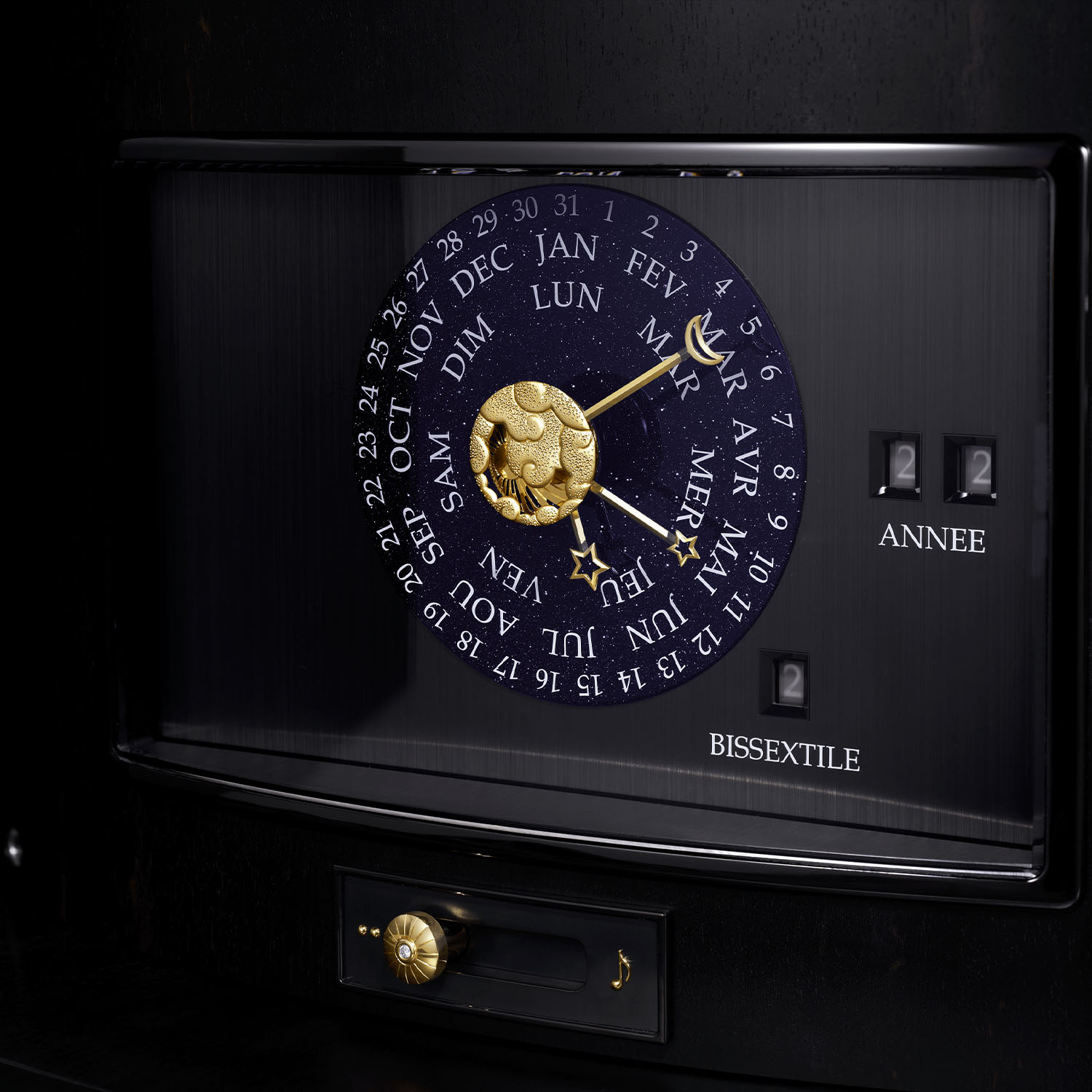 Van Cleef and Arpels Planetarium Table Clock - 6 Van Cleef and Arpels Planetarium Table Clock - 6