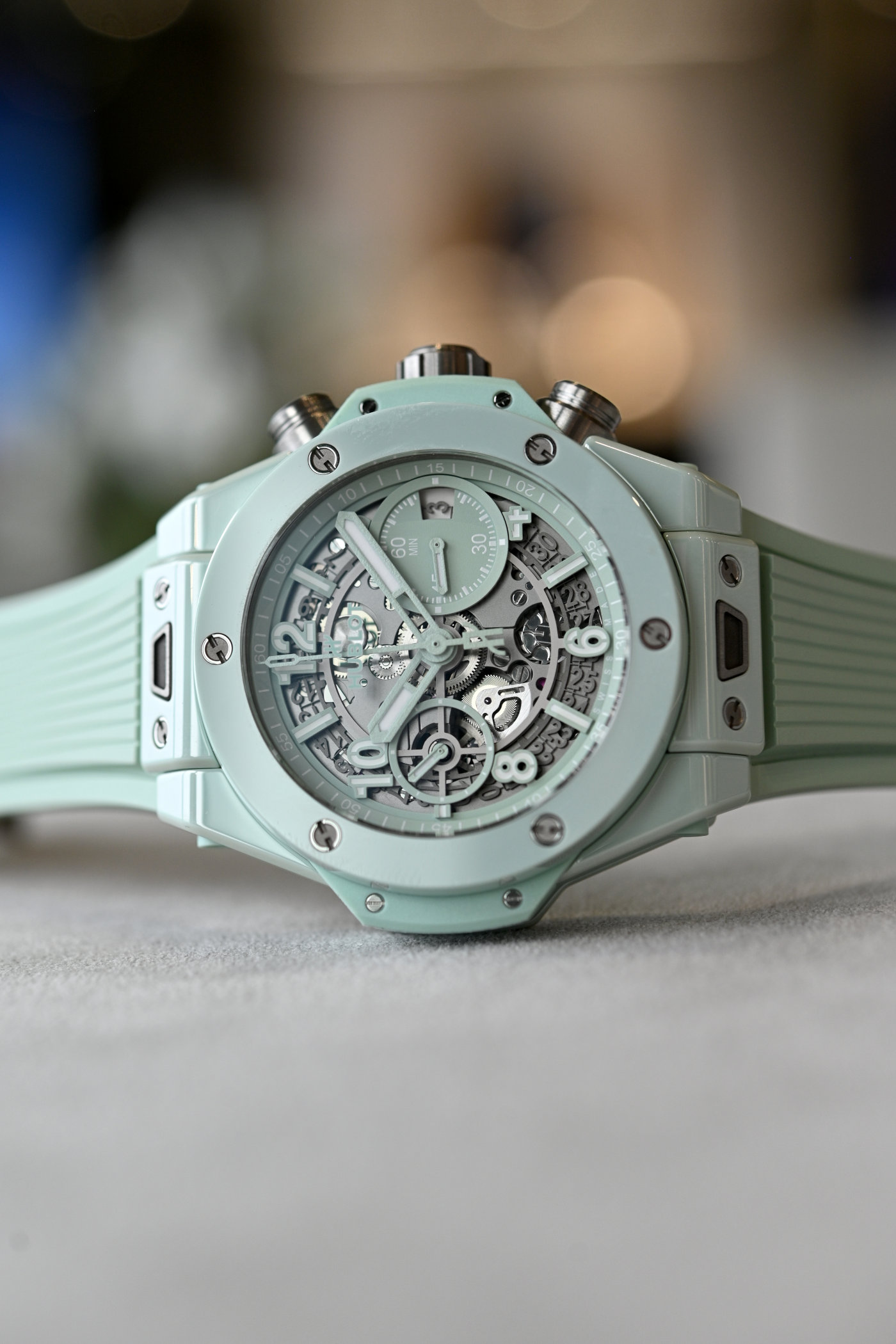 2025 Hublot Big Bang Unico Mint Green Ceramic - 1 2025 Hublot Big Bang Unico Mint Green Ceramic - 1