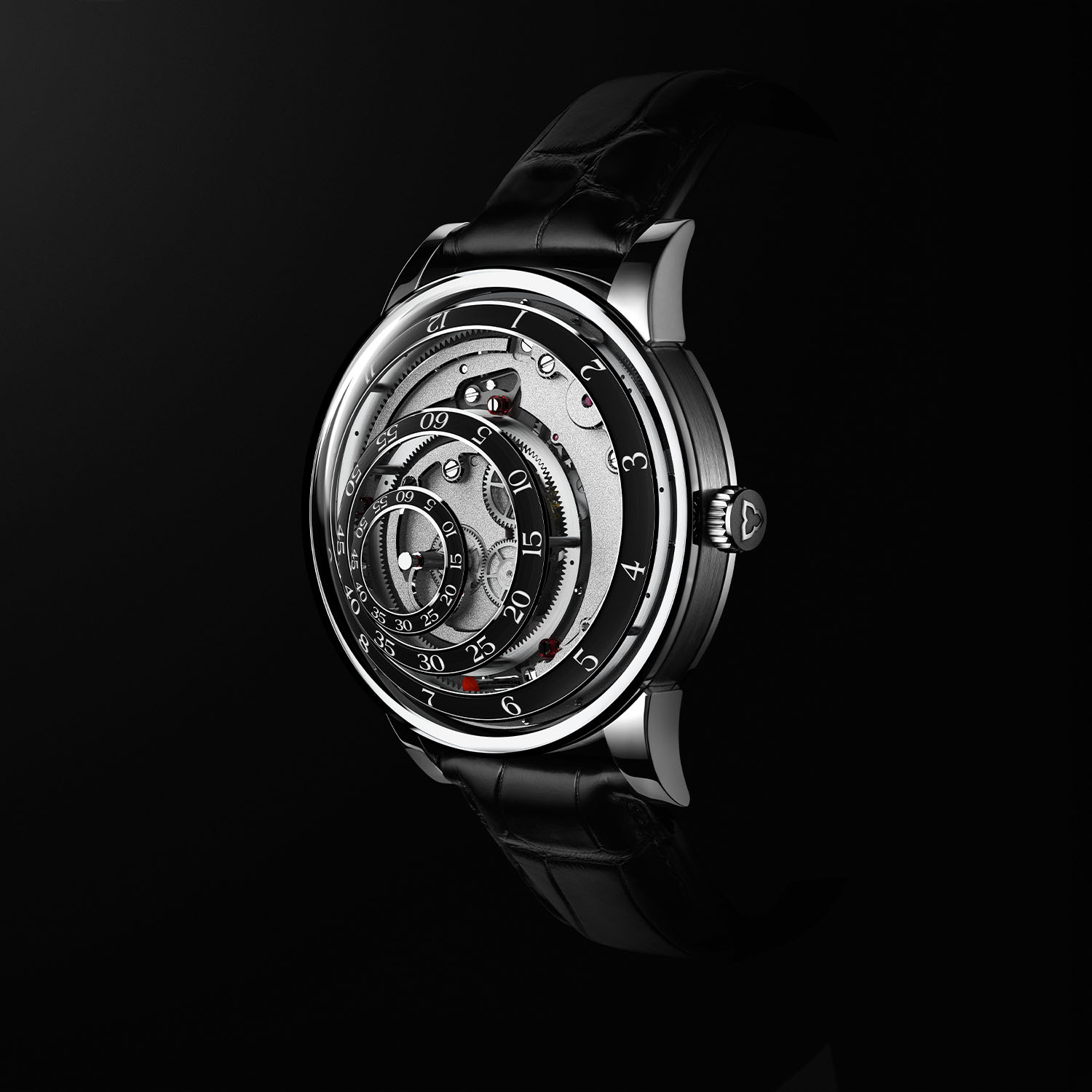 2025 Trilobe Une Folle Journee Rhodium-plated Editions - 3 2025 Trilobe Une Folle Journee Rhodium-plated Editions - 3