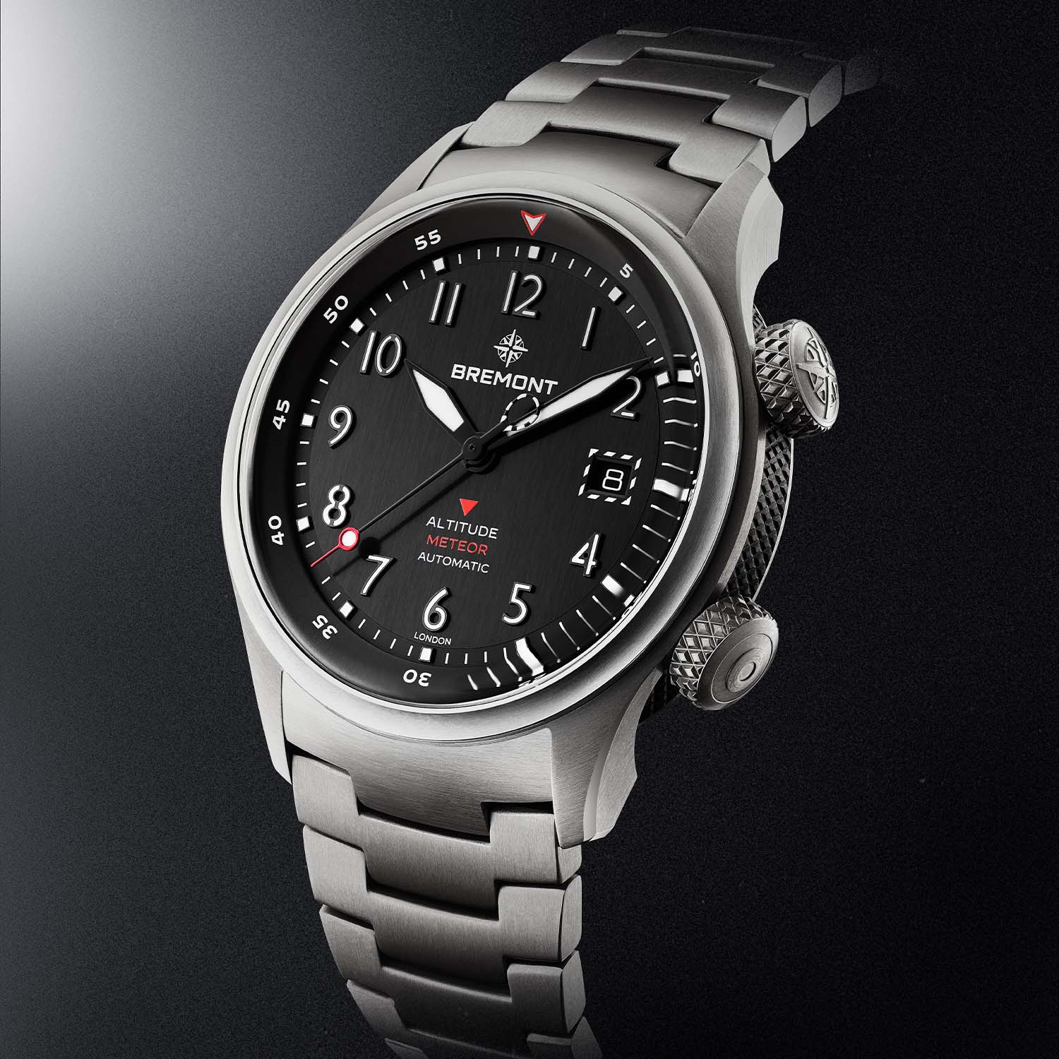 Bremont Altitude MB Meteor Titanium trip-tick double-crown - 3 Bremont Altitude MB Meteor Titanium trip-tick double-crown - 3