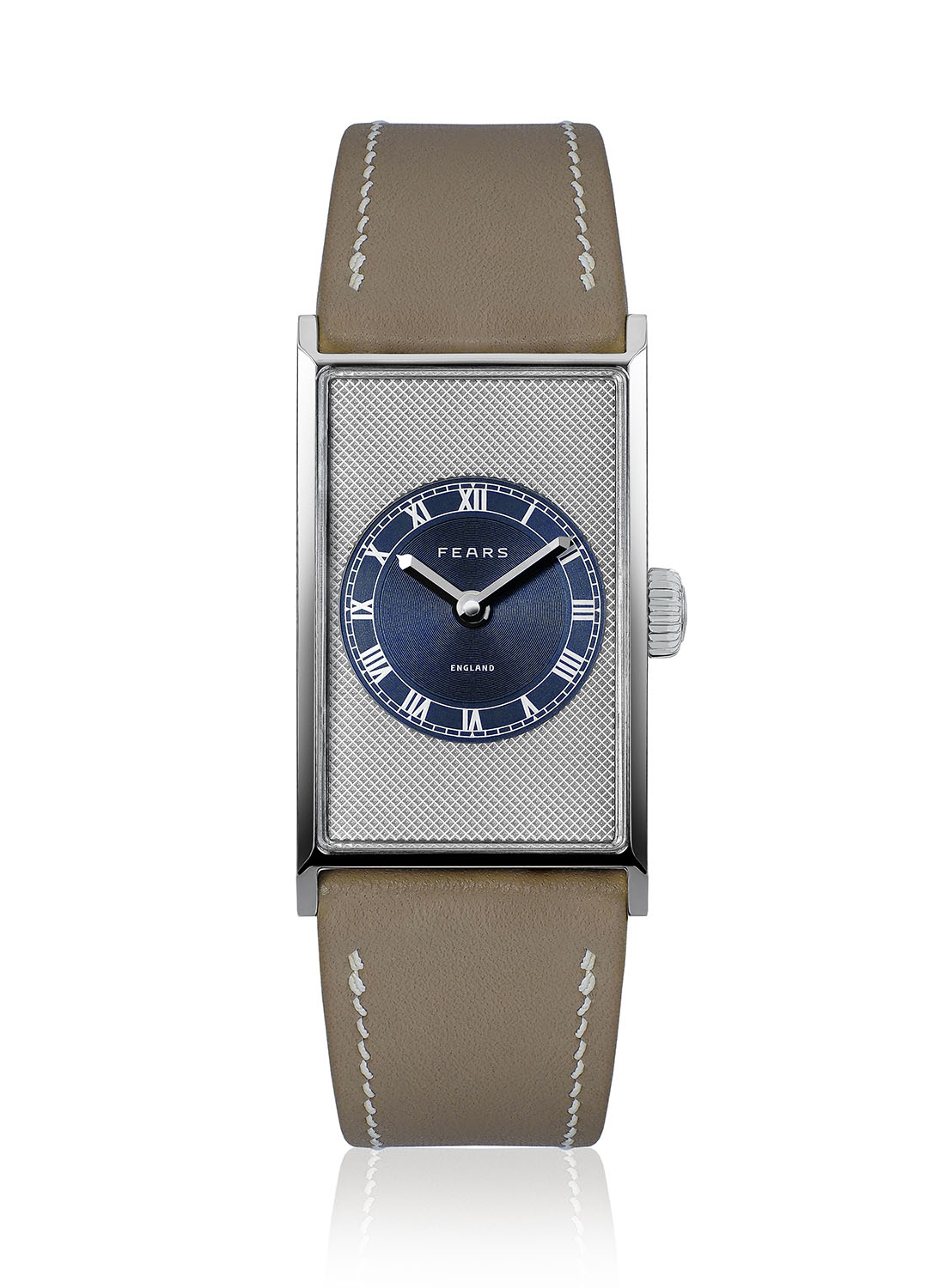 Fears Watch Co Arnos Pewter Blue 7 Fears Watch Co Arnos Pewter Blue 7