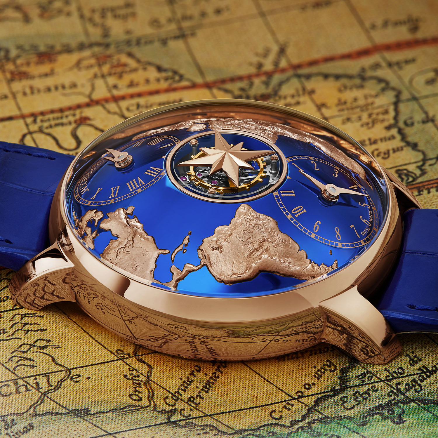 Jacob and co World is Yours Dual Time Zone Tourbillon - 4 Jacob and co World is Yours Dual Time Zone Tourbillon - 4
