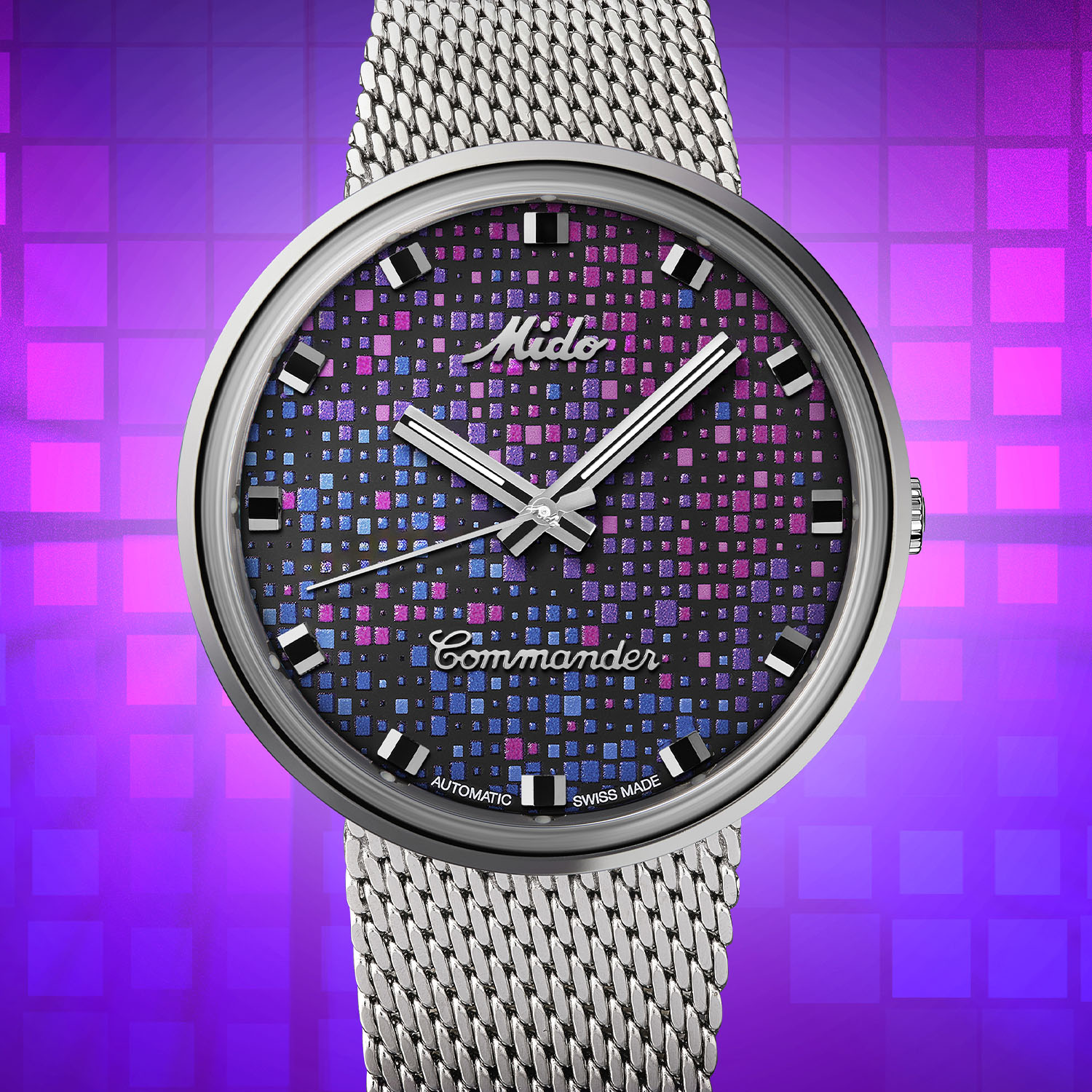 Mido Commander 1959 Pixel dial - 3 Mido Commander 1959 Pixel dial - 3