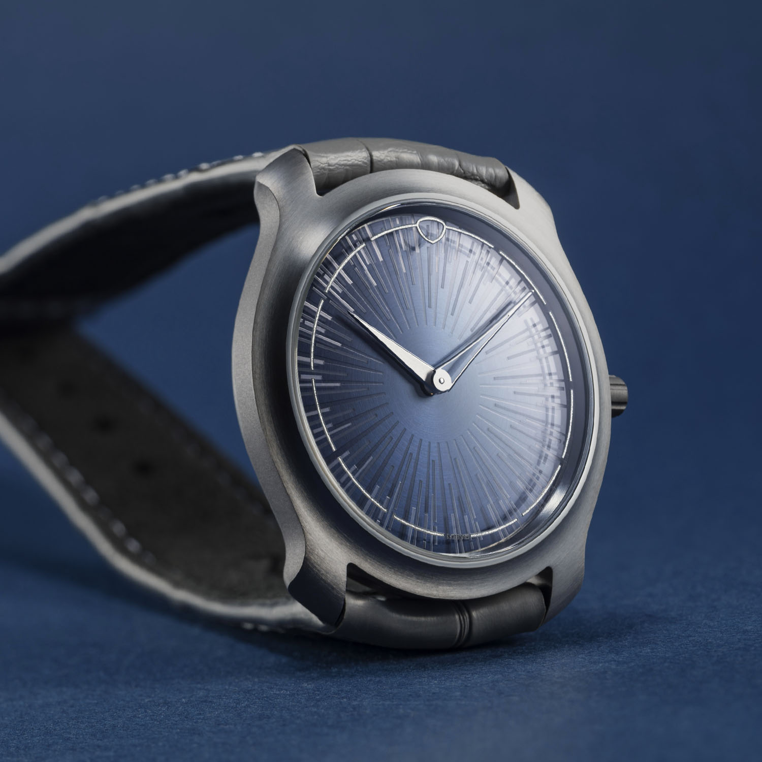 Ming 21.01 Project 21 35mm Tantalum Vintage Piguet Souscription version blue dial - 3 Ming 21.01 Project 21 35mm Tantalum Vintage Piguet Souscription version blue dial - 3