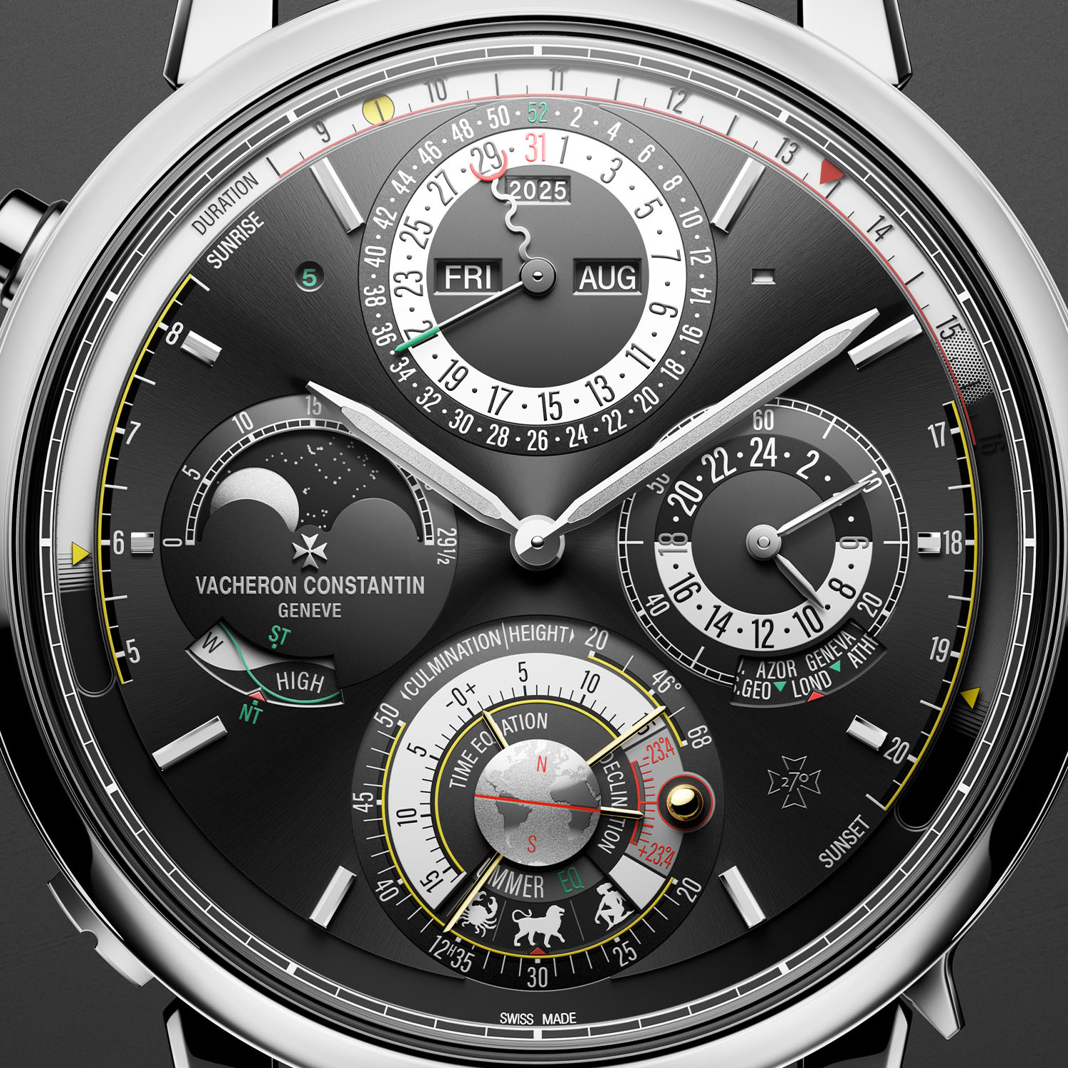 Vacheron Constantin Solaria Ultra Grand Complication - 2025 most complicated wristwatch in the world - 41 complications - 2 Vacheron Constantin Solaria Ultra Grand Complication - 2025 most complicated wristwatch in the world - 41 complications - 2