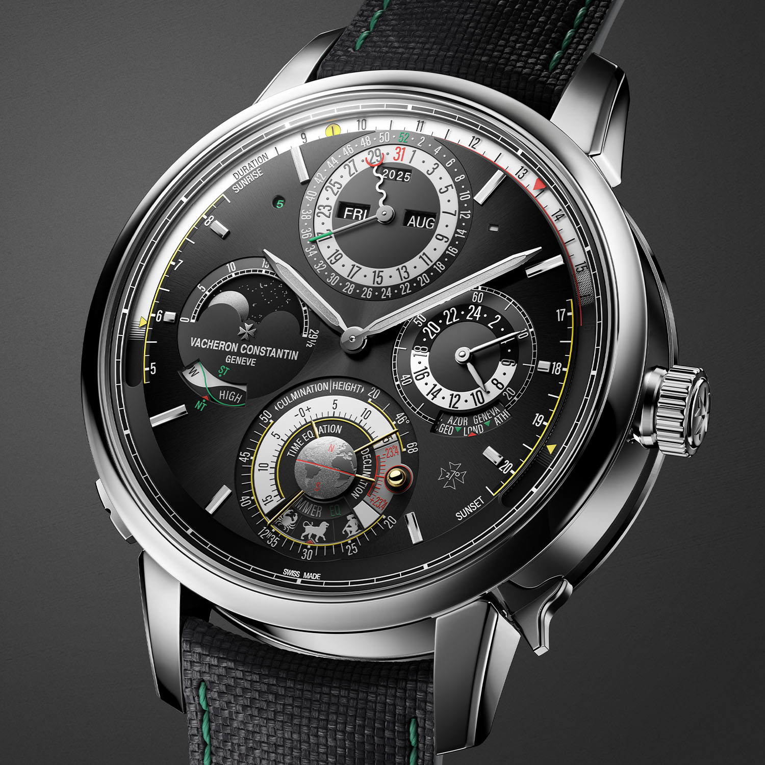 Vacheron Constantin Solaria Ultra Grand Complication - 2025 most complicated wristwatch in the world - 41 complications - 5 Vacheron Constantin Solaria Ultra Grand Complication - 2025 most complicated wristwatch in the world - 41 complications - 5