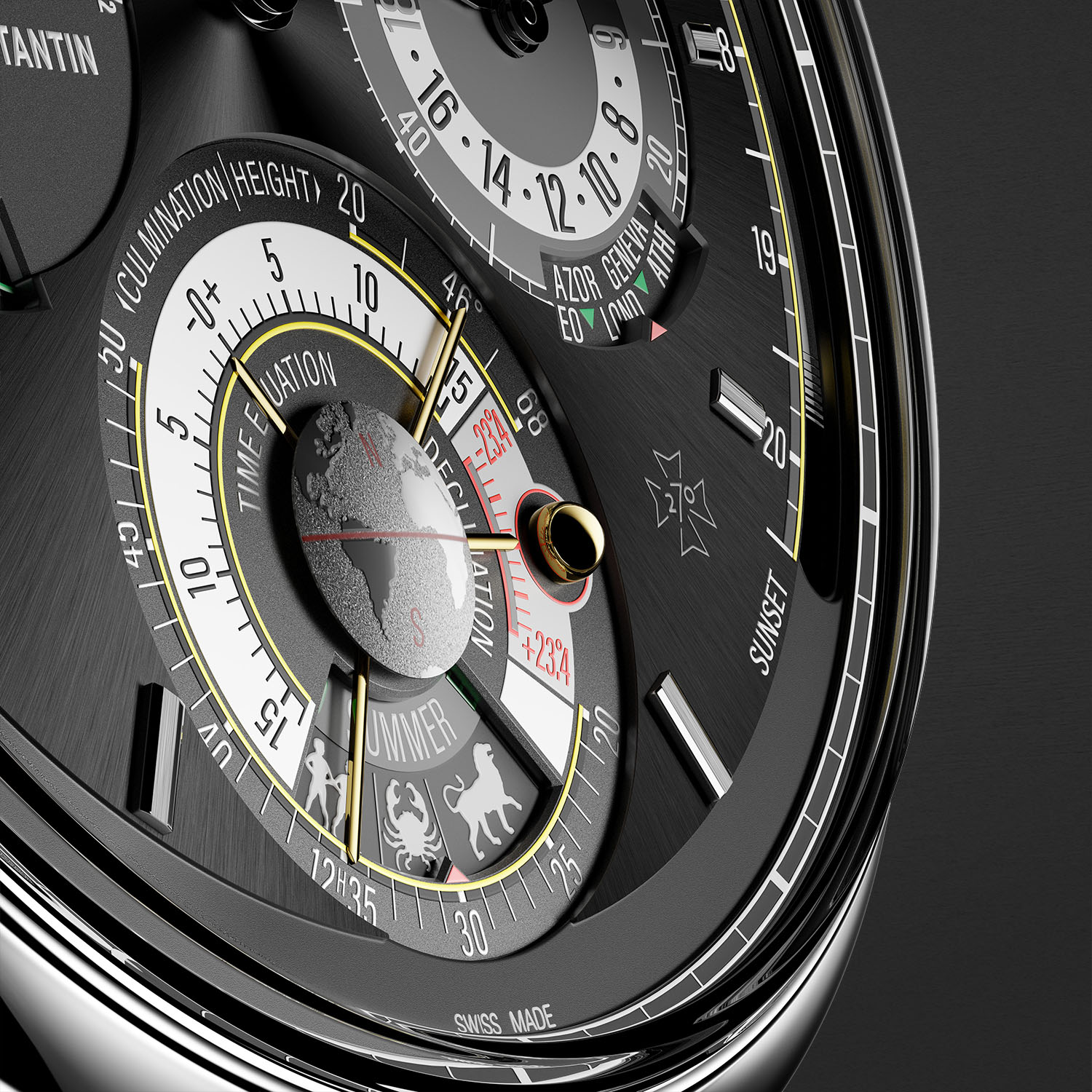 Vacheron Constantin Solaria Ultra Grand Complication - 2025 most complicated wristwatch in the world - 41 complications - 6 Vacheron Constantin Solaria Ultra Grand Complication - 2025 most complicated wristwatch in the world - 41 complications - 6