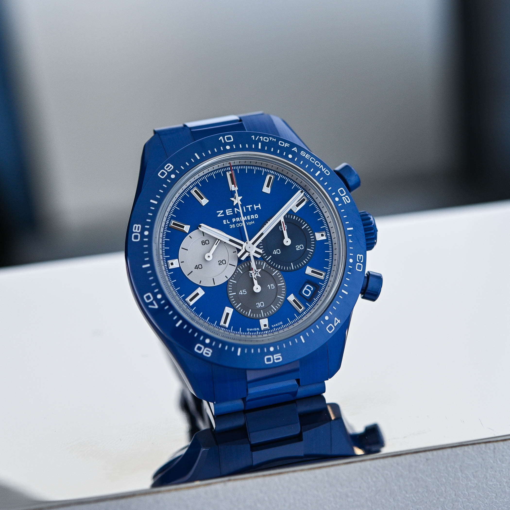 Zenith Blue Ceramic Trilogy review - Chronomaster Sport Blue Ceramic 160th anniversary - 2 Zenith Blue Ceramic Trilogy review - Chronomaster Sport Blue Ceramic 160th anniversary - 2