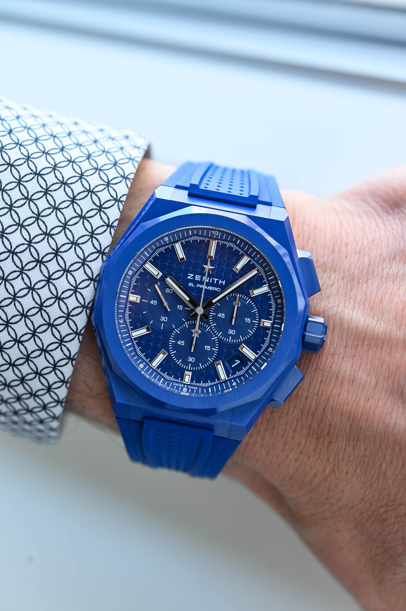 Zenith Blue Ceramic Trilogy review - Defy Skyline Chronograph Blue Ceramic 160th anniversary - 2 Zenith Blue Ceramic Trilogy review - Defy Skyline Chronograph Blue Ceramic 160th anniversary - 2