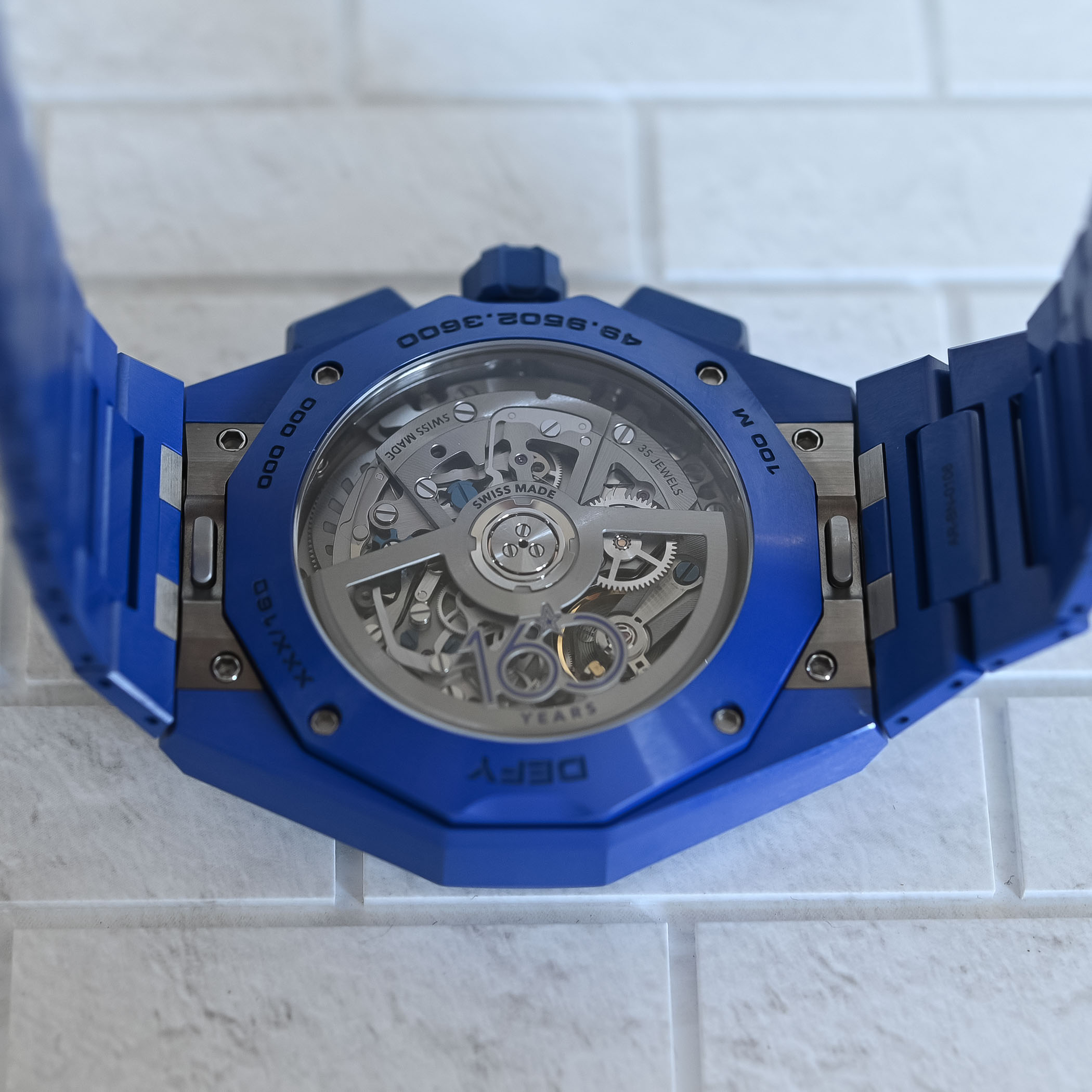 Zenith Blue Ceramic Trilogy review - Defy Skyline Chronograph Blue Ceramic 160th anniversary - 4 Zenith Blue Ceramic Trilogy review - Defy Skyline Chronograph Blue Ceramic 160th anniversary - 4
