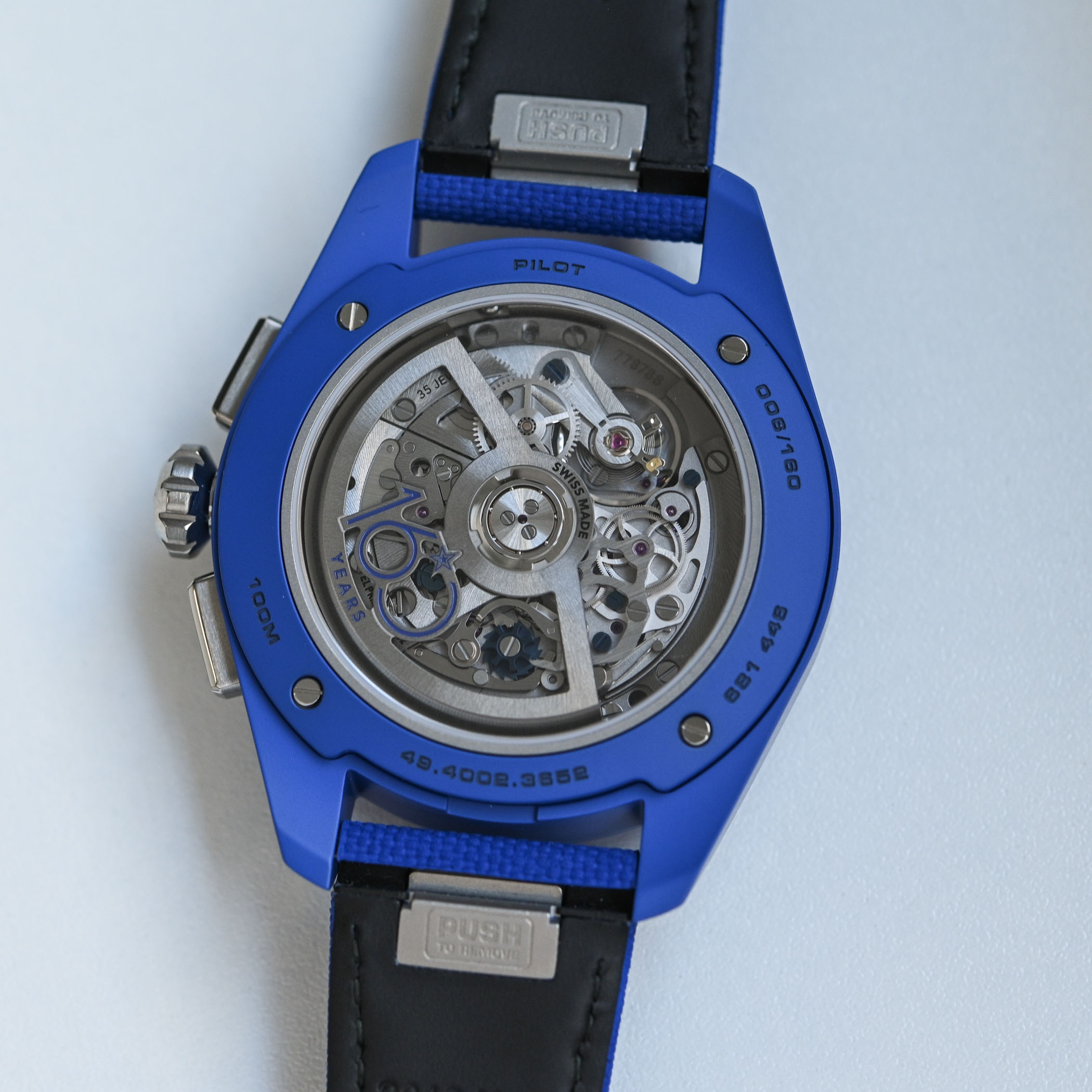 Zenith Blue Ceramic Trilogy review - Pilot Big Date Flyback Blue Ceramic 160th anniversary - 2 Zenith Blue Ceramic Trilogy review - Pilot Big Date Flyback Blue Ceramic 160th anniversary - 2