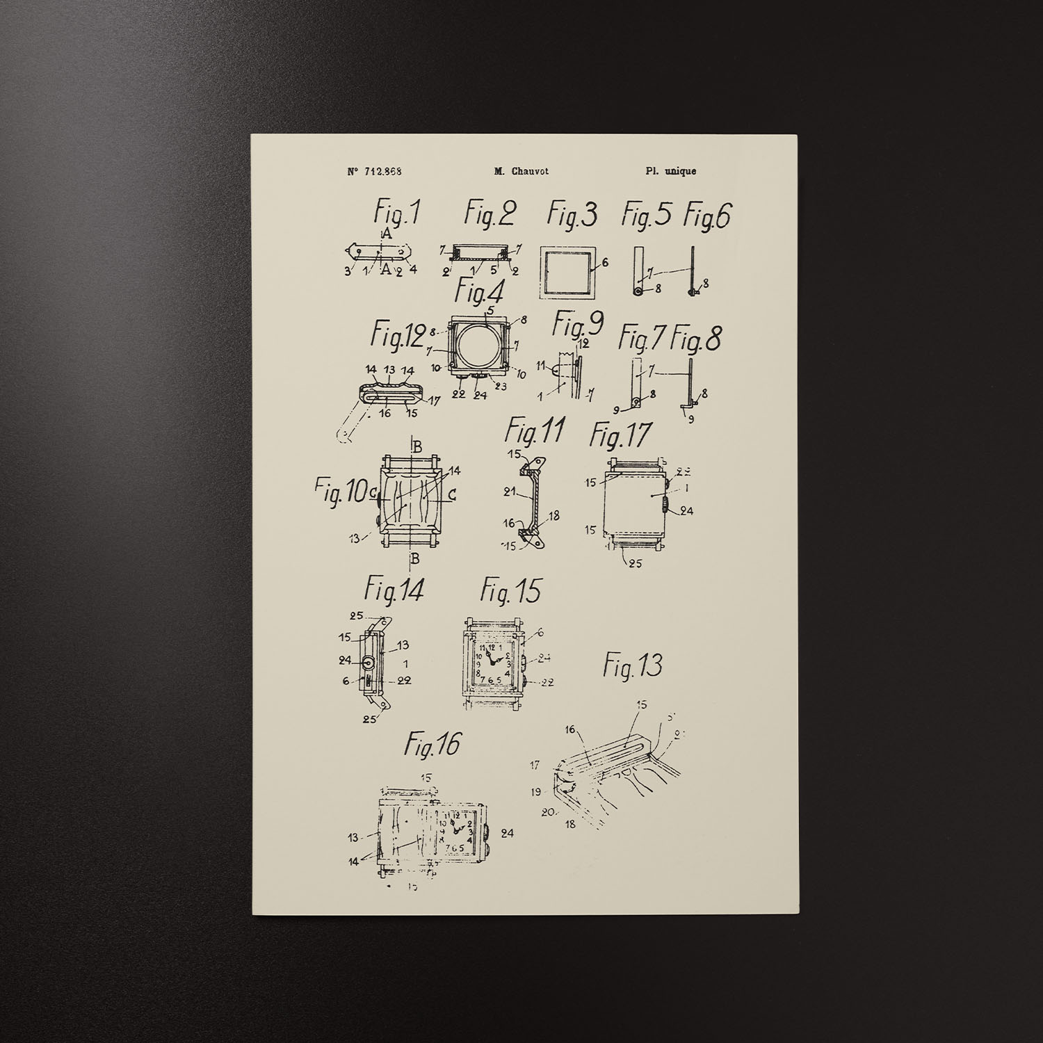 history Jaeger-LeCoultre Reverso watch - 1931 patent - 2 history Jaeger-LeCoultre Reverso watch - 1931 patent - 2