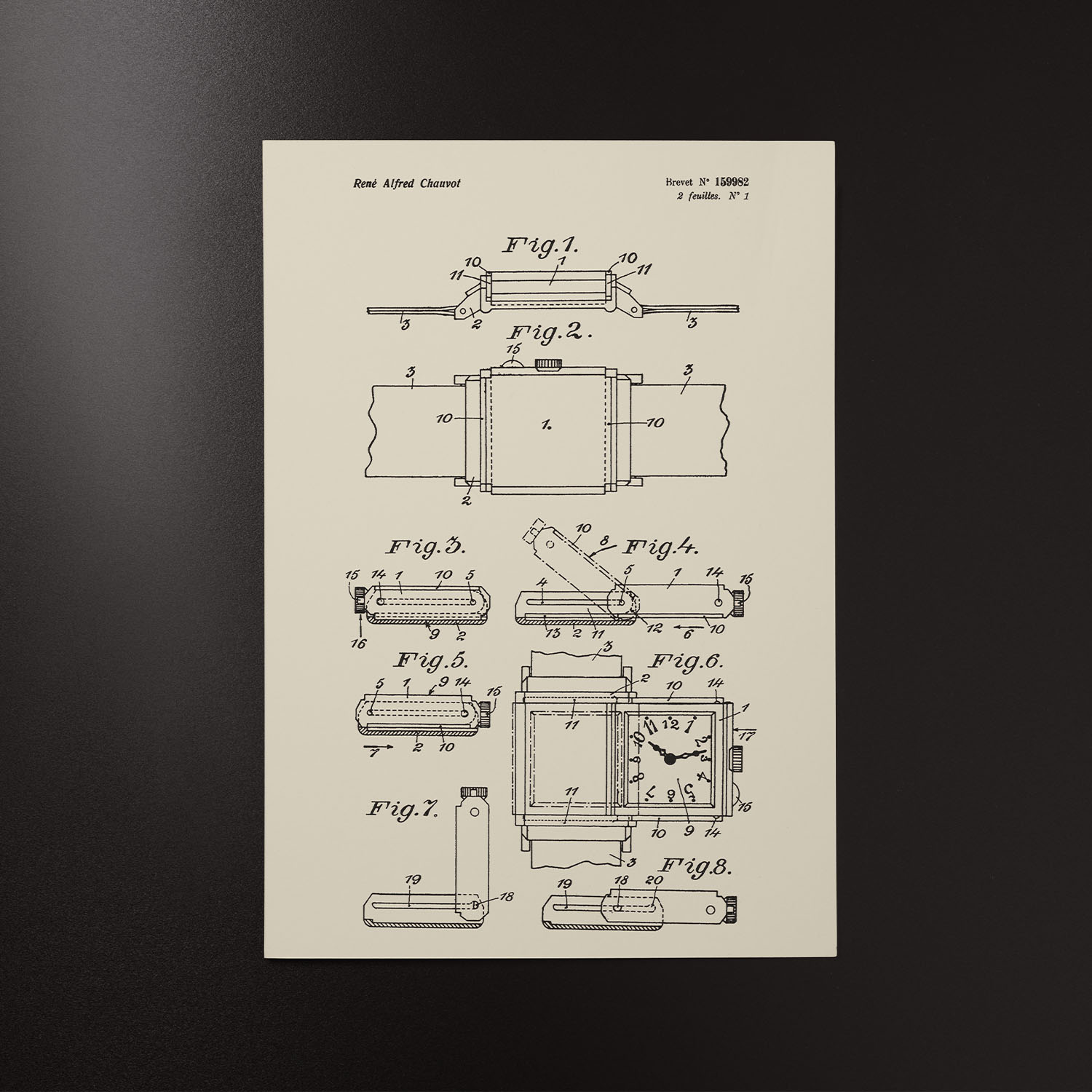 history Jaeger-LeCoultre Reverso watch - 1931 patent - 3 history Jaeger-LeCoultre Reverso watch - 1931 patent - 3
