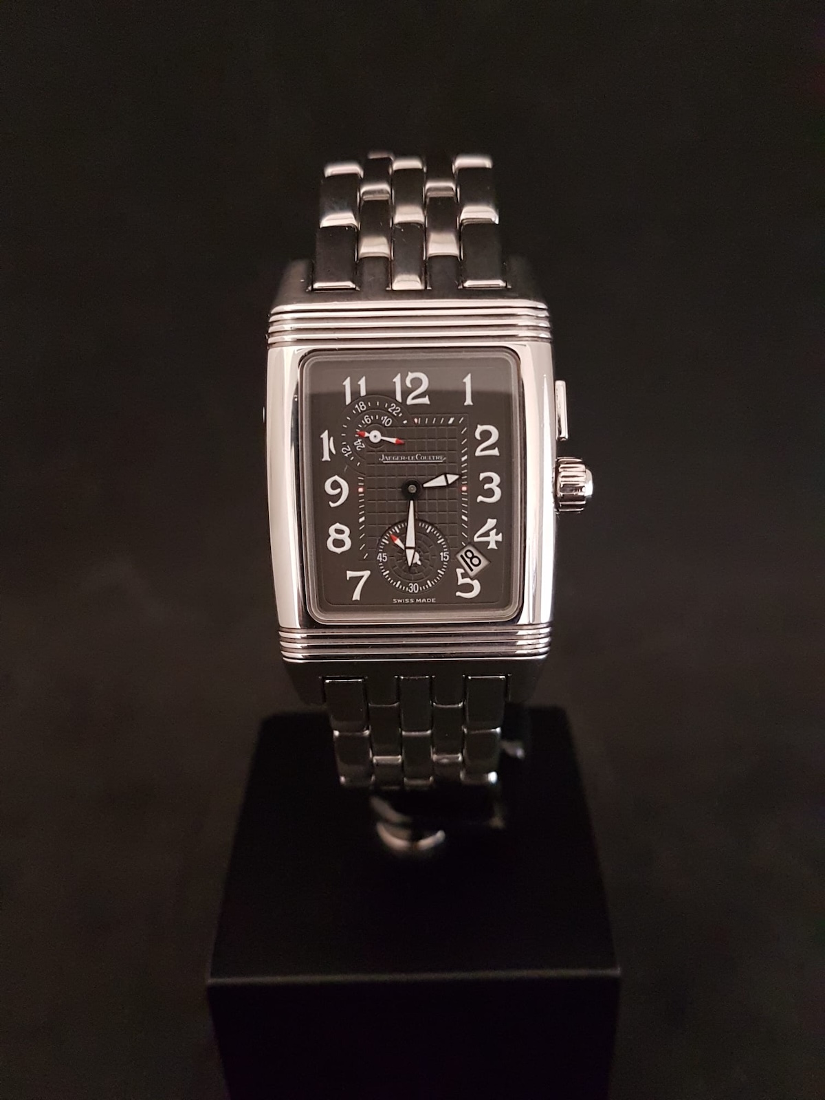 jaeger-lecoultre-reverso-grandsport-duoface-295851-nightday-acier-braceletacier Image by lesheuressuisses.com