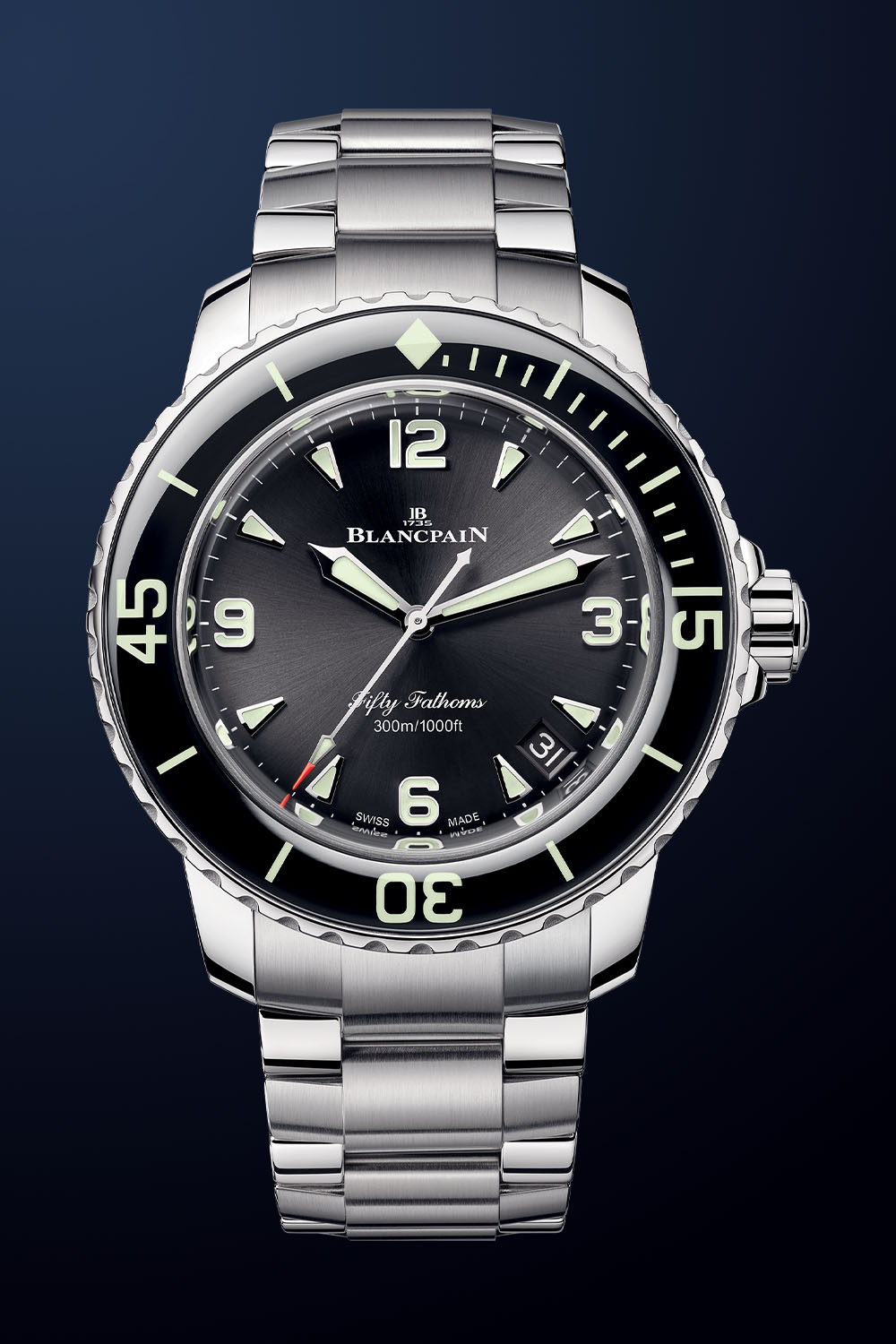 Blancpain Fifty Fathoms 42mm Polished Steel 5010 - 6 Blancpain Fifty Fathoms 42mm Polished Steel 5010 - 6
